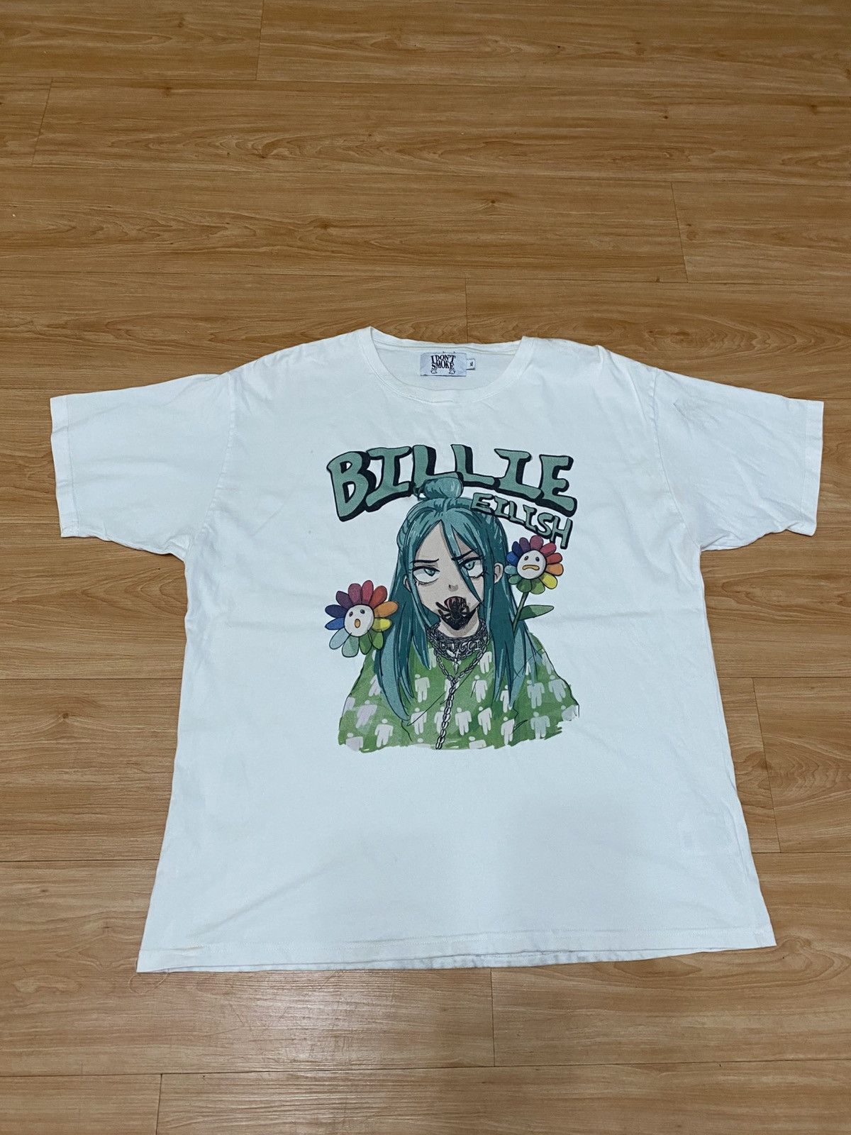 Billie Eilish Billie Eilish rock tour t-shirt tee shirt very rare Size US XL / EU 56 / 4 - 2 Thumbnail