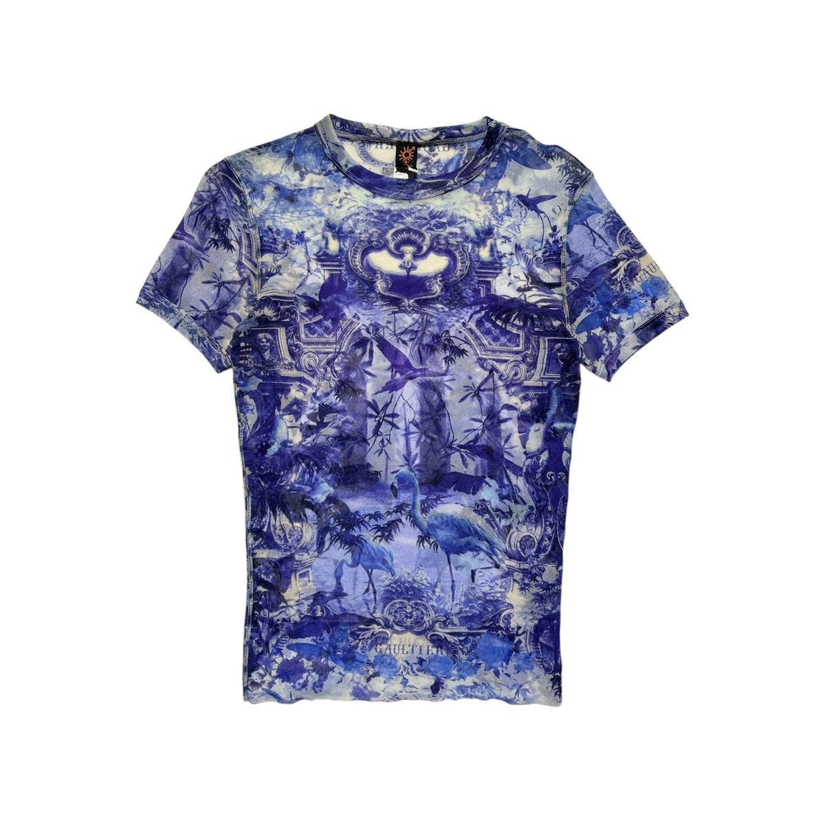 Jean Paul Gaultier Archive tropical garden mesh Size L / US 10 / IT 46 - 1 Thumbnail
