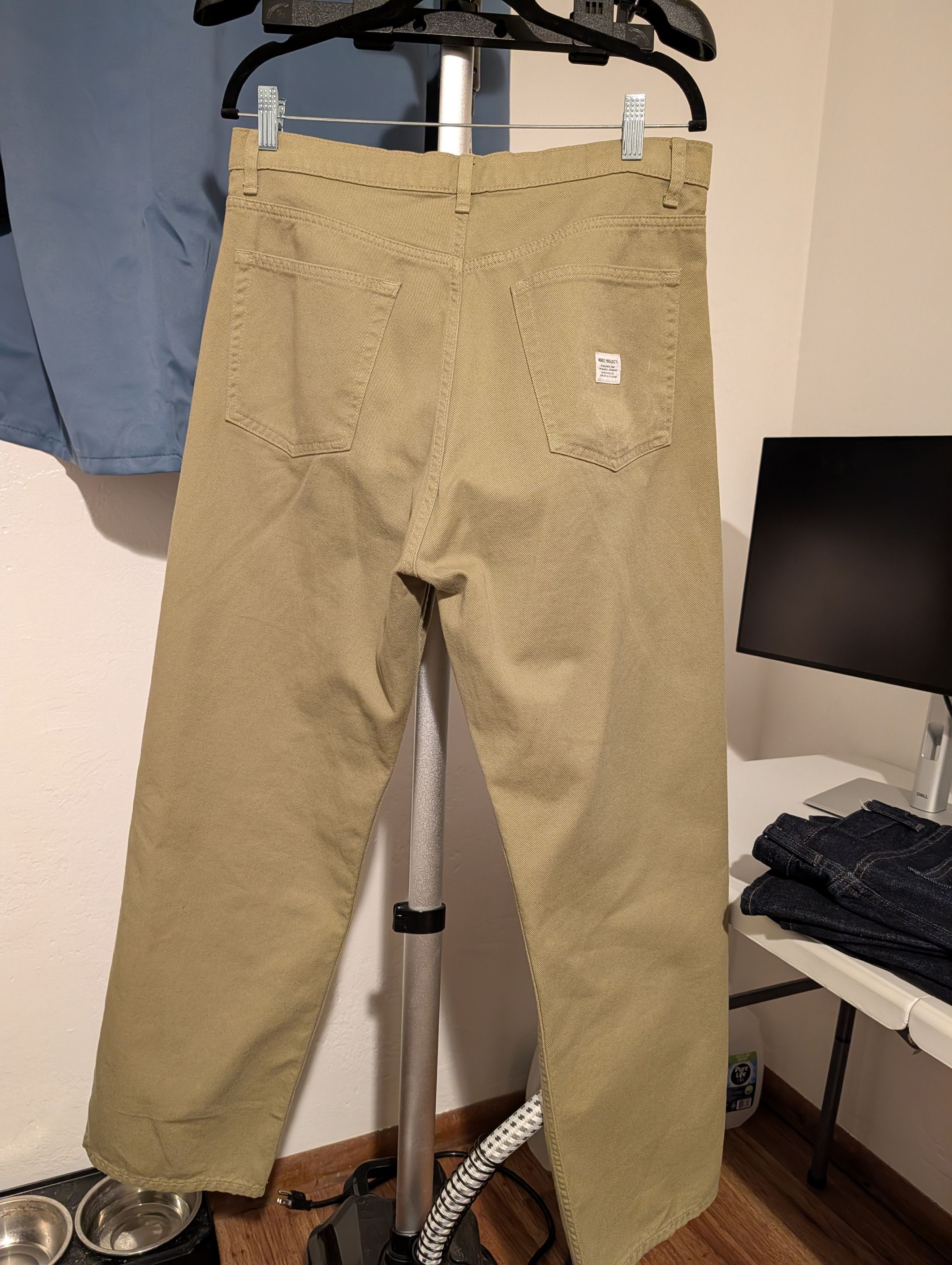 Norse Projects Mogens Relaxed 5 Pocket Twill Pant Size US 32 / EU 48 - 2 Thumbnail