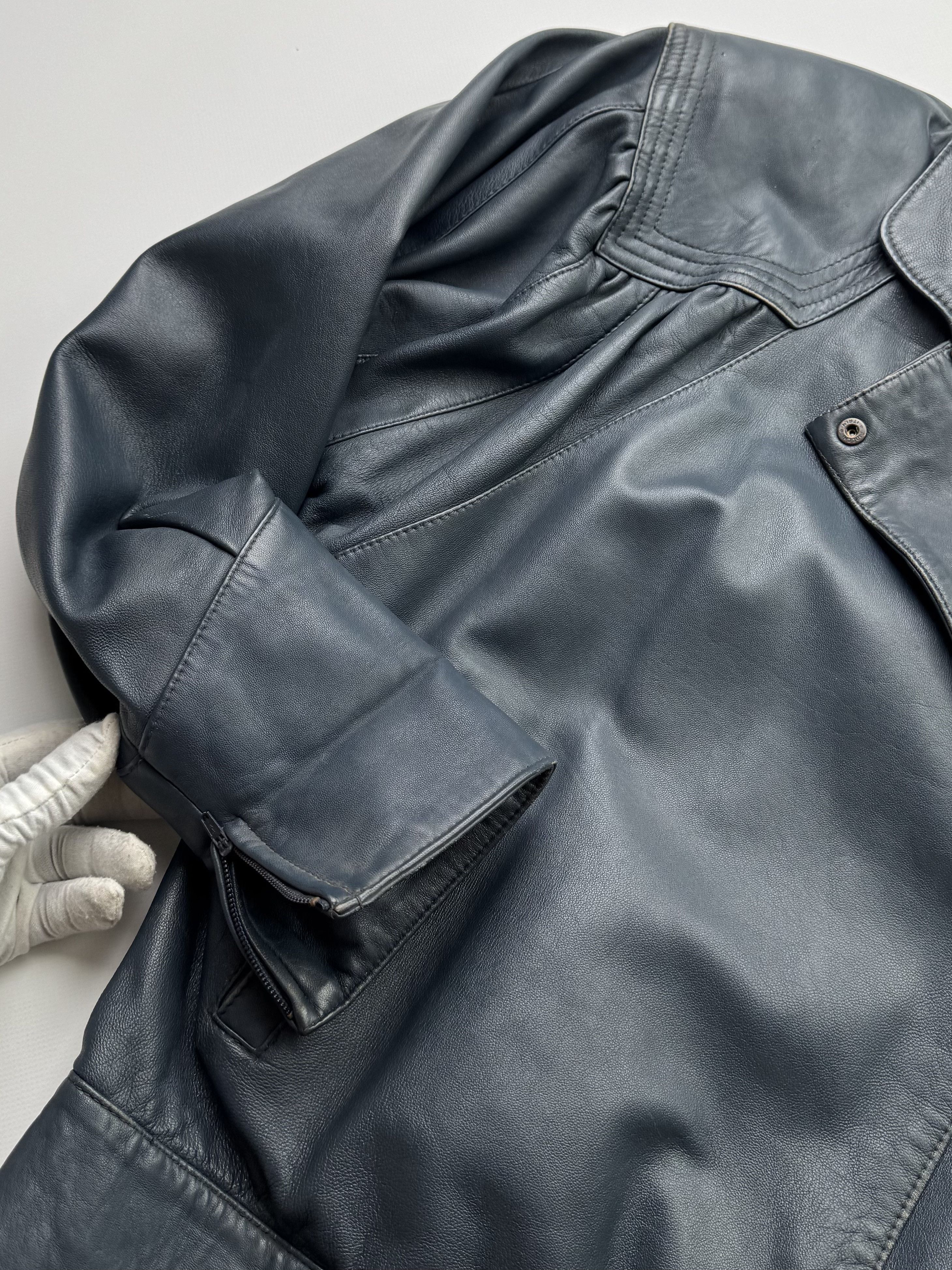 Japanese Brand Vintage Leather Jacket B517(V32)E2 Size US M / EU 48-50 / 2 - 6 Thumbnail