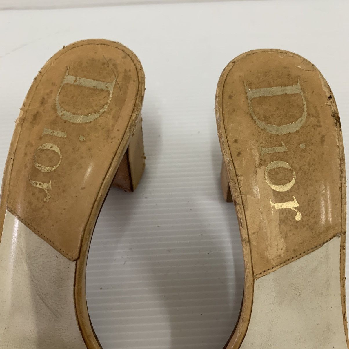 Dior Dior Leather Heels Size US 6 / IT 36 - 7 Thumbnail