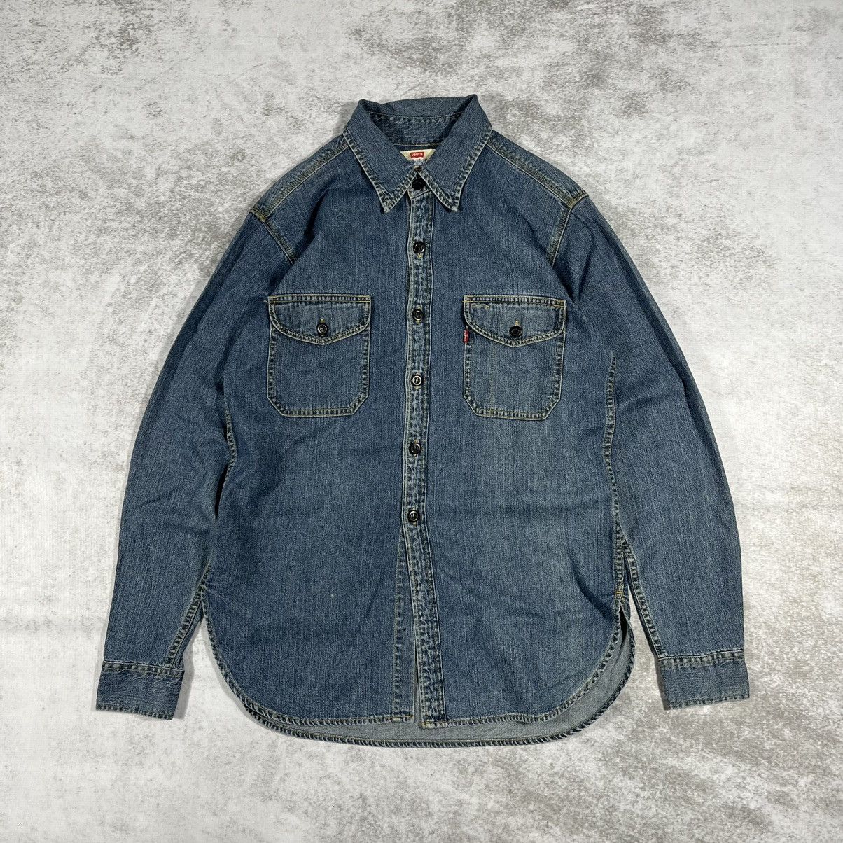 vintage levis denim shirt