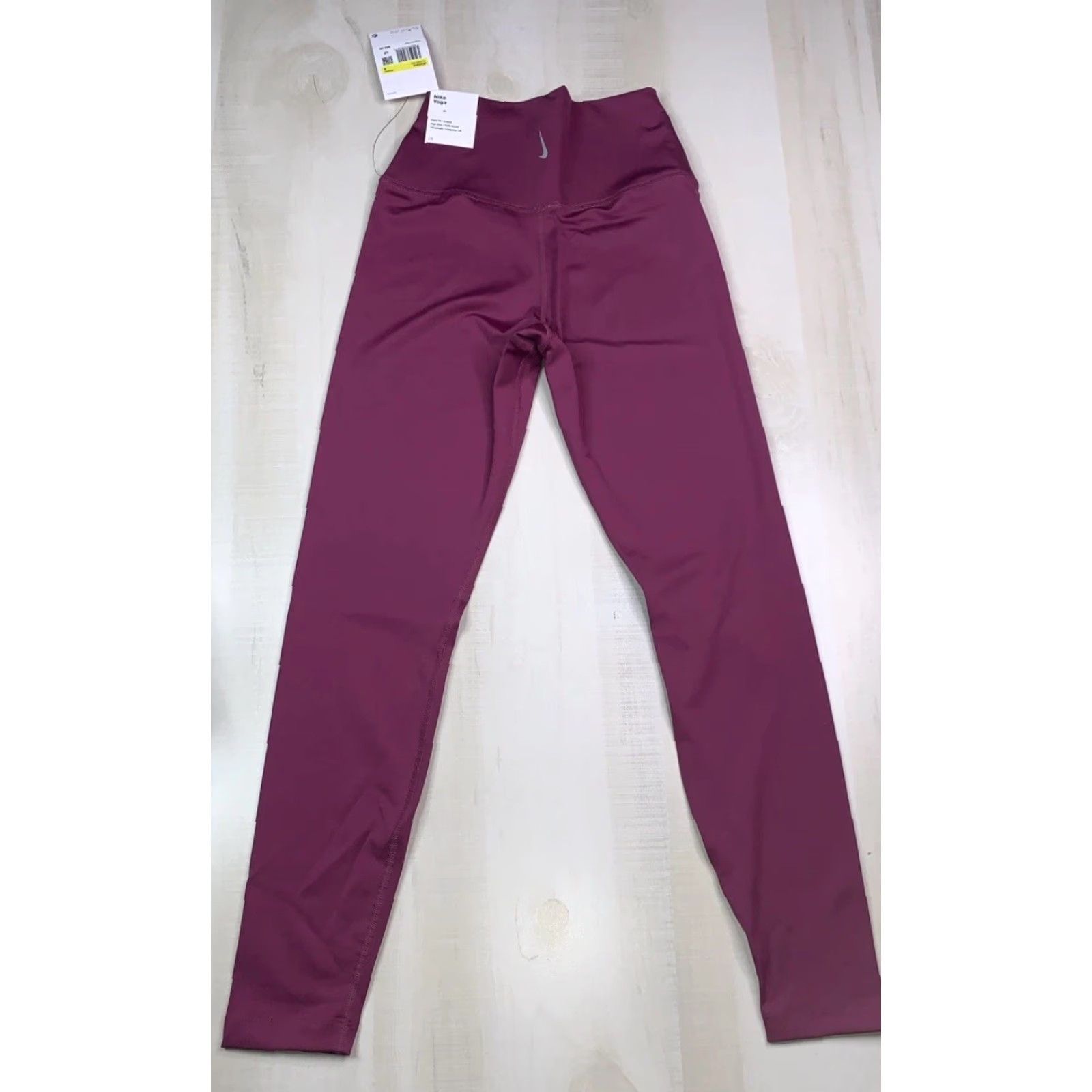 Nike Nike Yoga Leggings Shirt Women’s Small Berry 7/8 High-rise Slim Ankle NWT-12736 Size 28" / US 6 / IT 42 - 3 Thumbnail