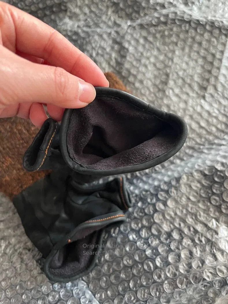 Vivienne Westwood Vivienne Westwood Leather Knit Gloves . Size ONE SIZE - 7 Thumbnail