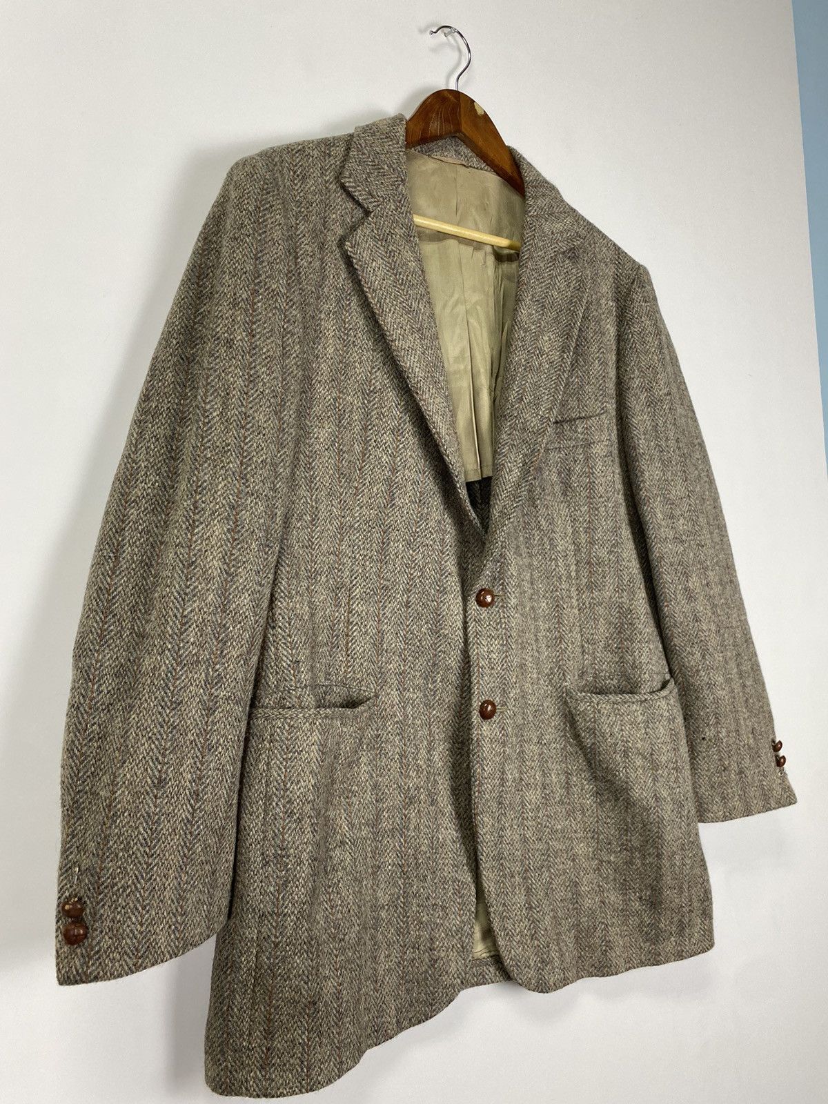 Harris Tweed Vintage 80s Christopher Hughes x Harris Tweed Size US XL / EU 56 / 4 - 5 Thumbnail