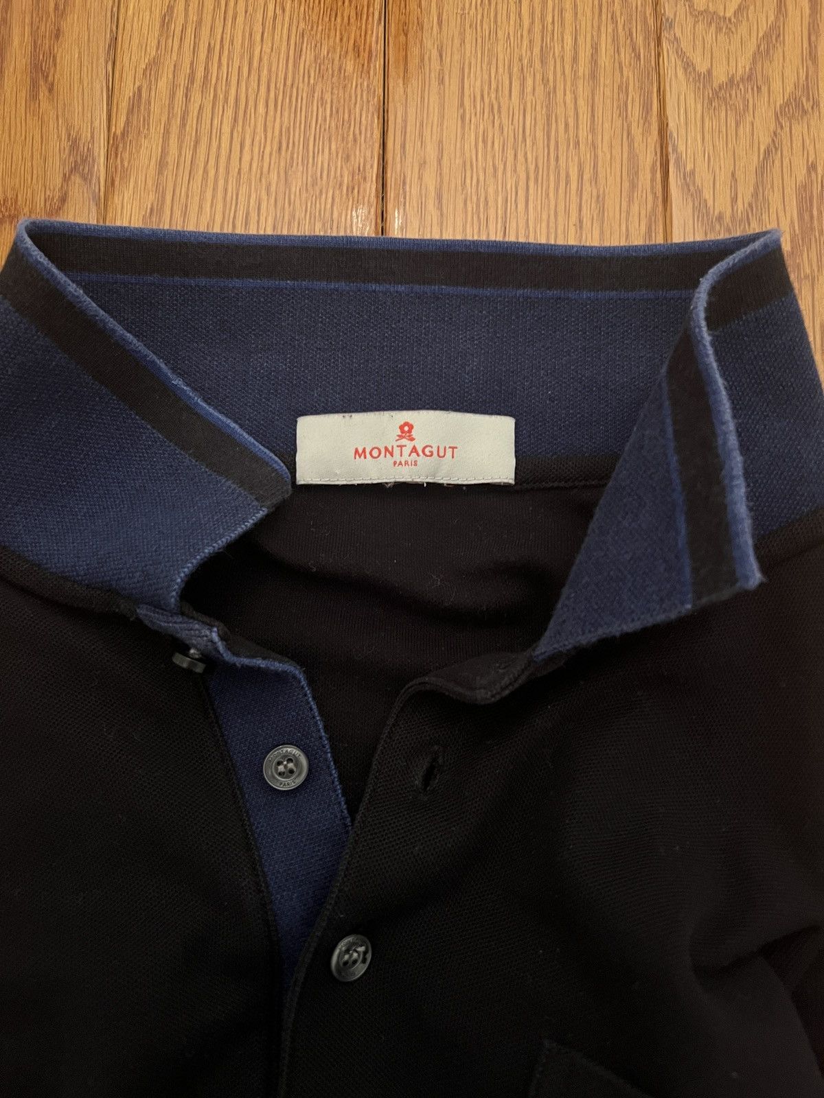 Montagut Montagut Long-sleeve Polo Shirt Size US L / EU 52-54 / 3 - 5 Thumbnail