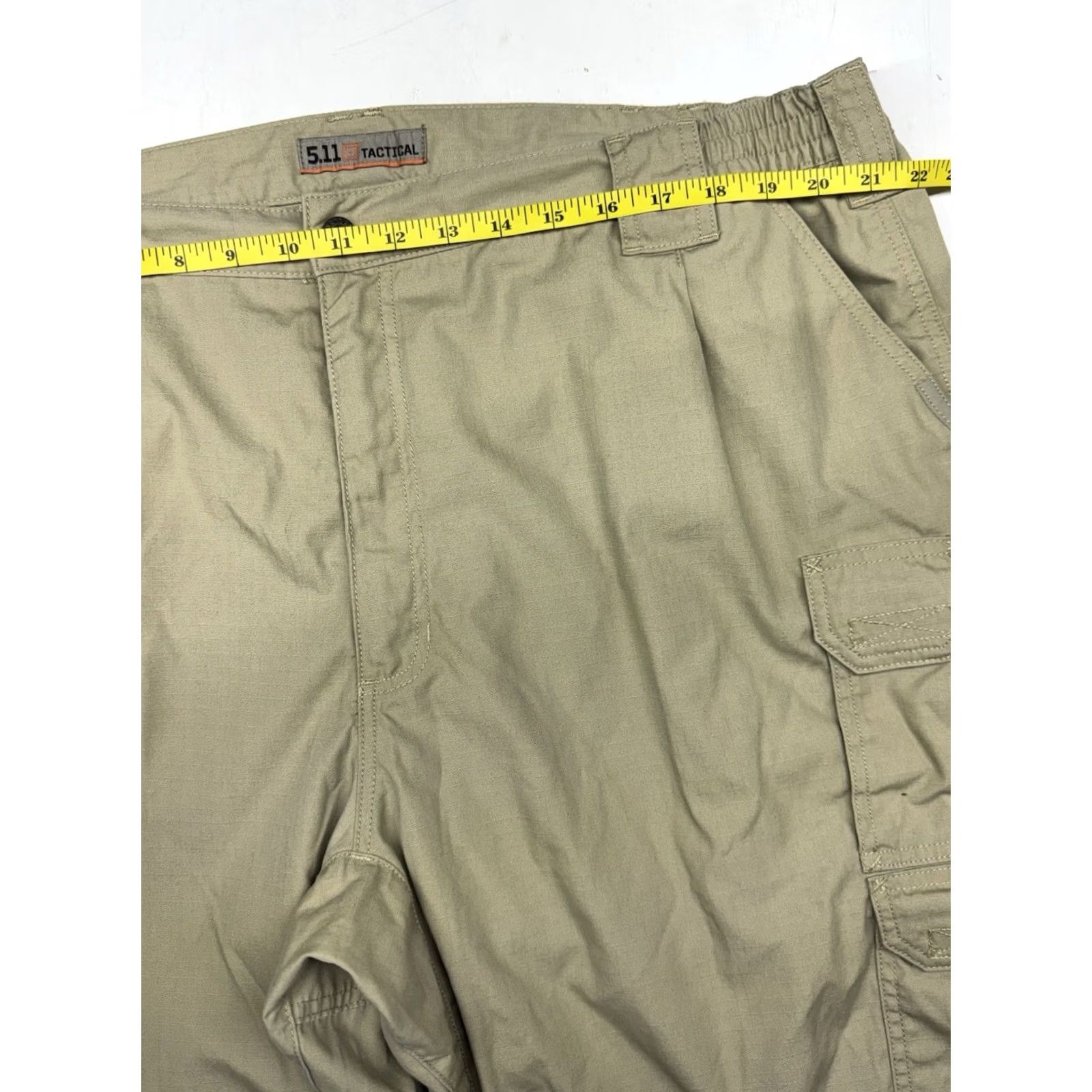 Vintage 511 Tactical Pants Men 44x36 Cargo Ripstop Beige Pant Casual Workwear Mens Size US 44 / EU 60 - 7 Thumbnail