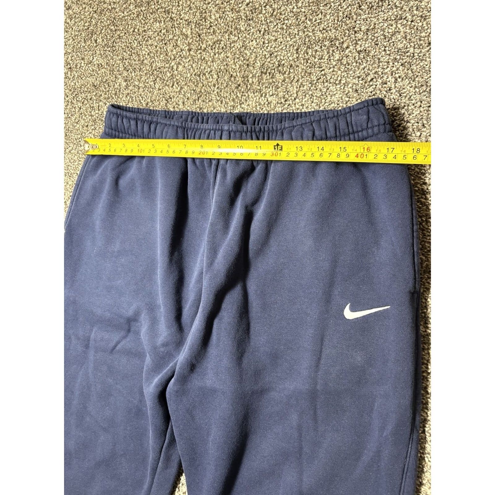 Nike Nike Club Fleece Joggers Pants Mens Large Blue Sweatpants CJ1616 Size US 33 - 5 Thumbnail
