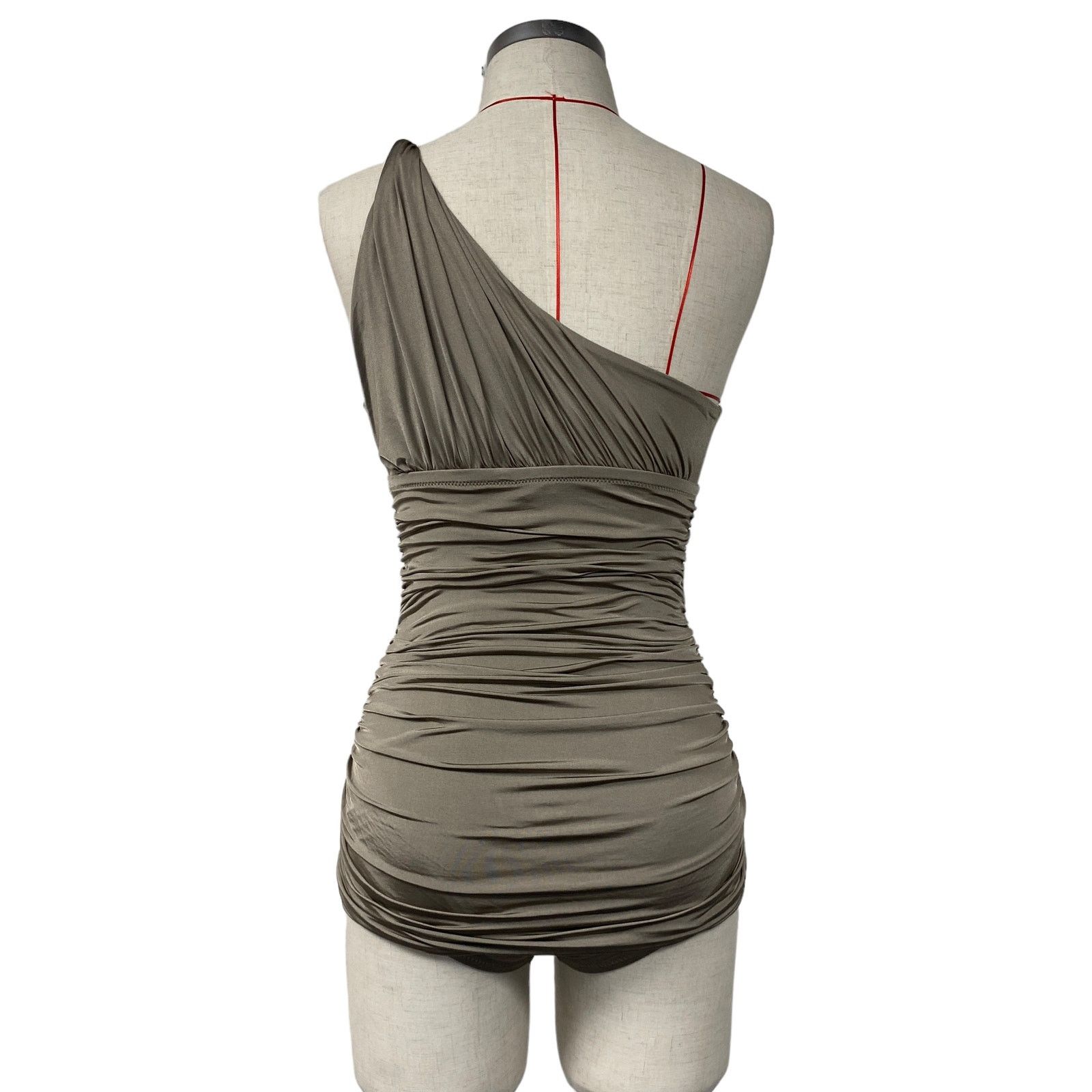 J.Crew J.Crew Womens Size 4 Ruched One Shoulder Swimsuit Size S / US 4 / IT 40 - 5 Thumbnail