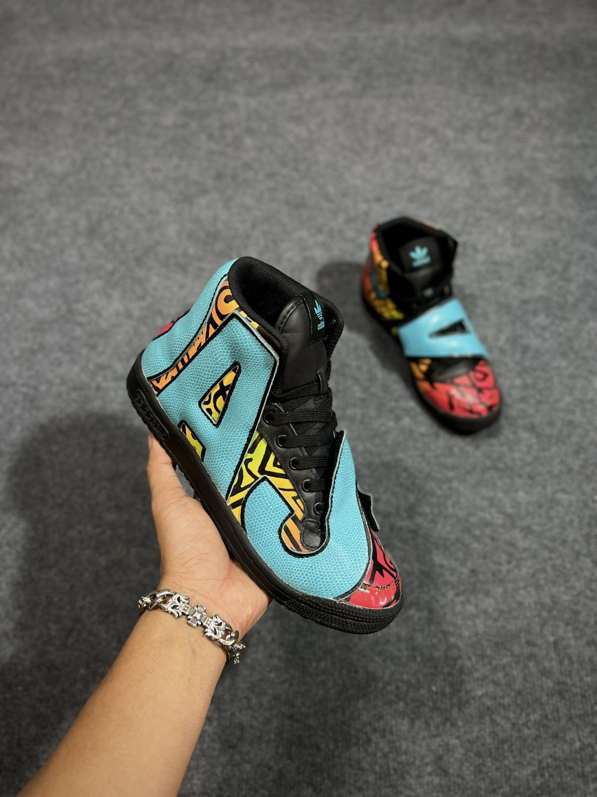 Adidas × Jeremy Scott Jeremy Scott x Adidas JS Letters Multicolor Size US 6 / EU 39 - 8 Thumbnail