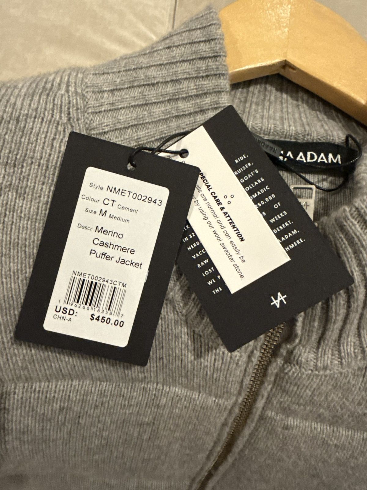 NAADAM Nadaam Cashmere Puffer Jacket Size US M / EU 48-50 / 2 - 3 Thumbnail