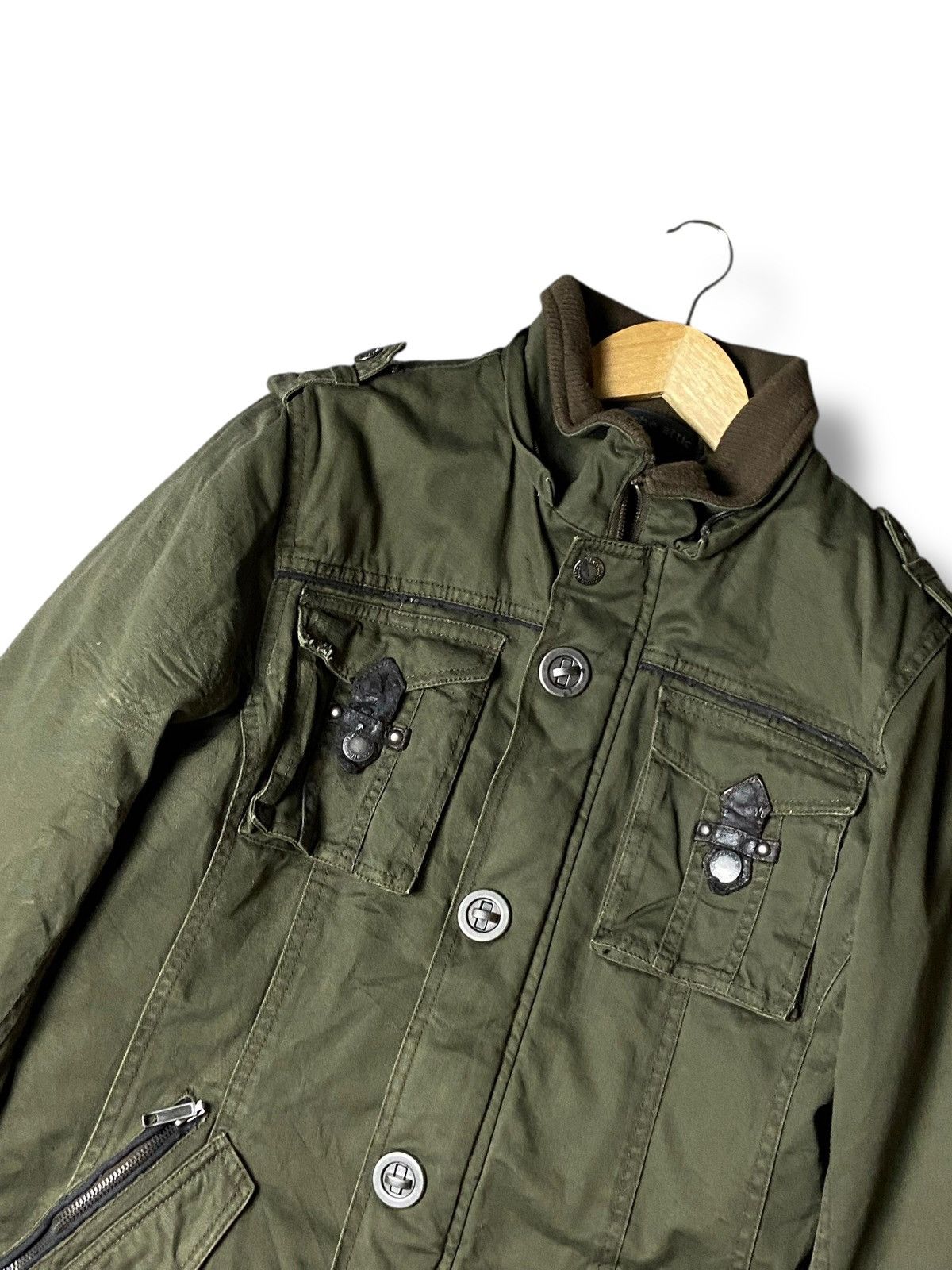 In The Attic × Japanese Brand × Vintage In The Attic Punk Seditionaries Tactical Jacket (122) Size US L / EU 52-54 / 3 - 9 Thumbnail