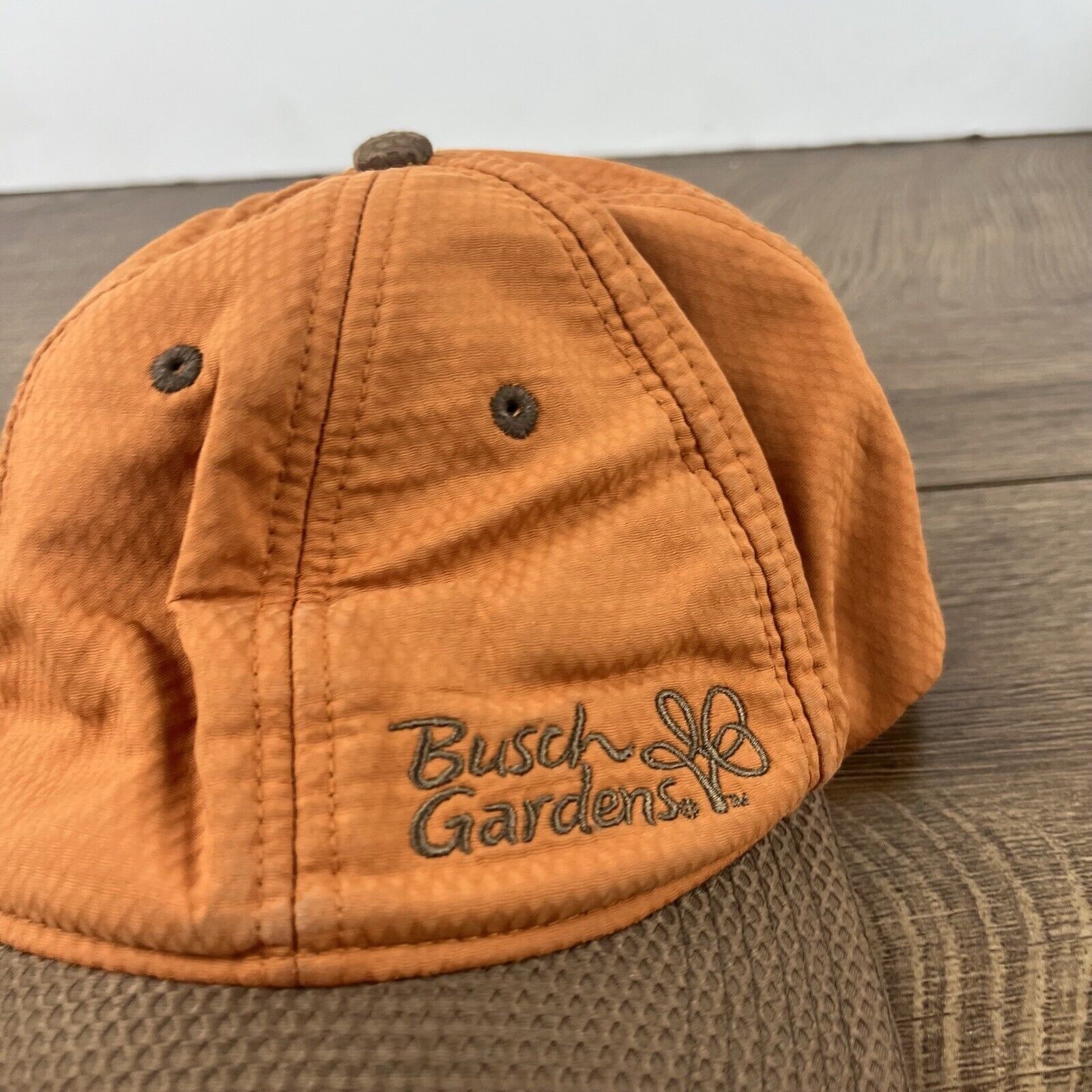 Other Busch Gardens Hat Adjustable Hat Orange Adjustable Hat Adult Size ONE SIZE - 6 Thumbnail