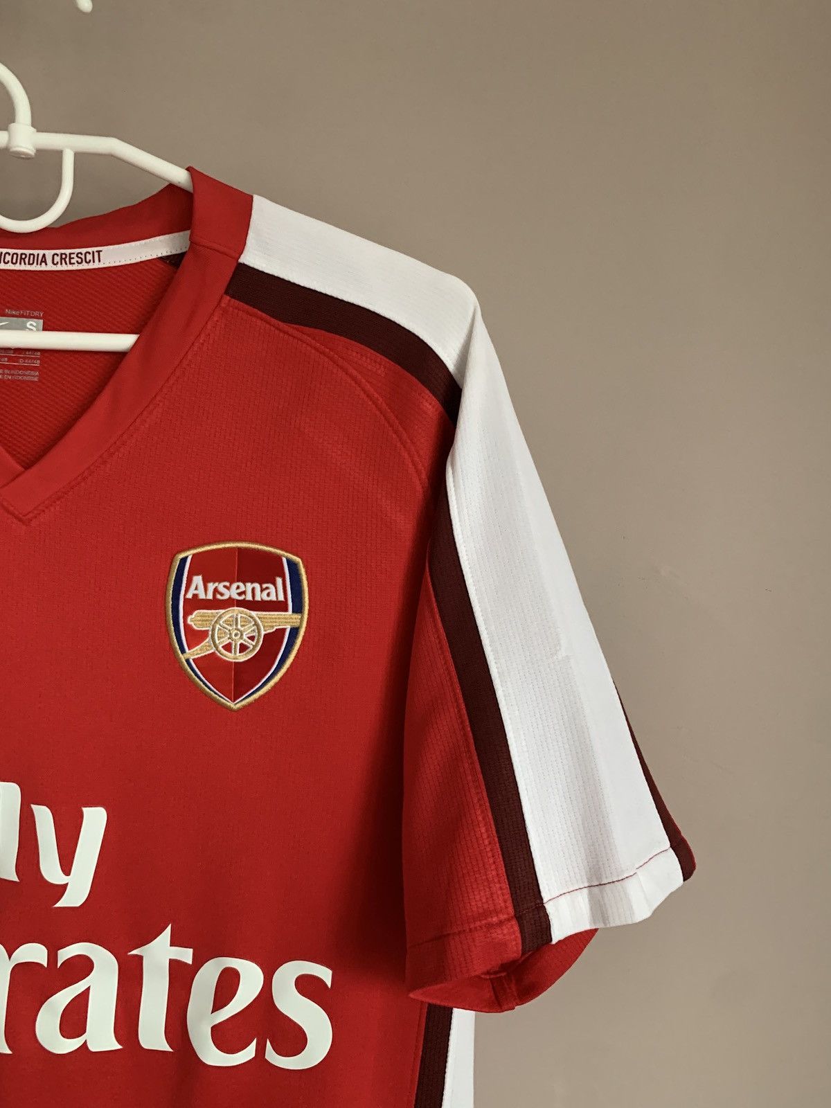 Nike Arsenal London 2008 Football Shirt Nike Vintage Soccer Retro Size US S / EU 44-46 / 1 - 4 Thumbnail