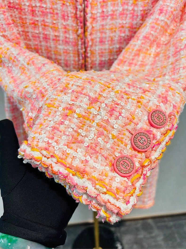 Chanel Chanel Cruise series sequin woven jacket Size S / US 4 / IT 40 - 3 Thumbnail