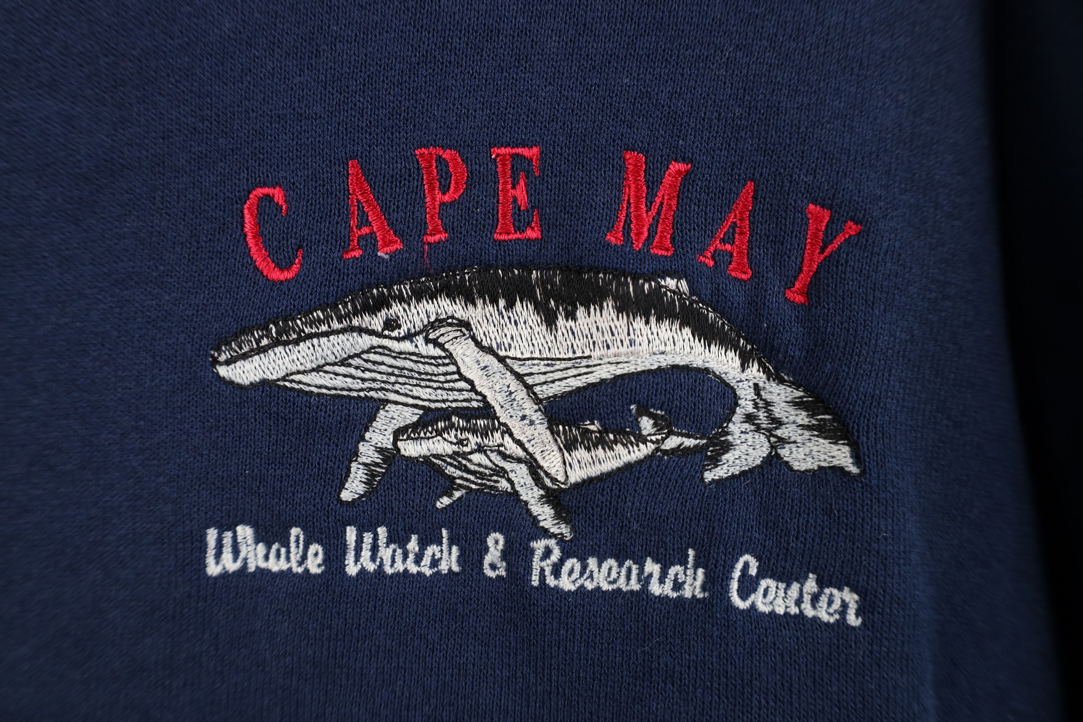 Vintage Vintage 90s Streetwear May Whale Watch Center Sweatshirt Size US L / EU 52-54 / 3 - 4 Thumbnail