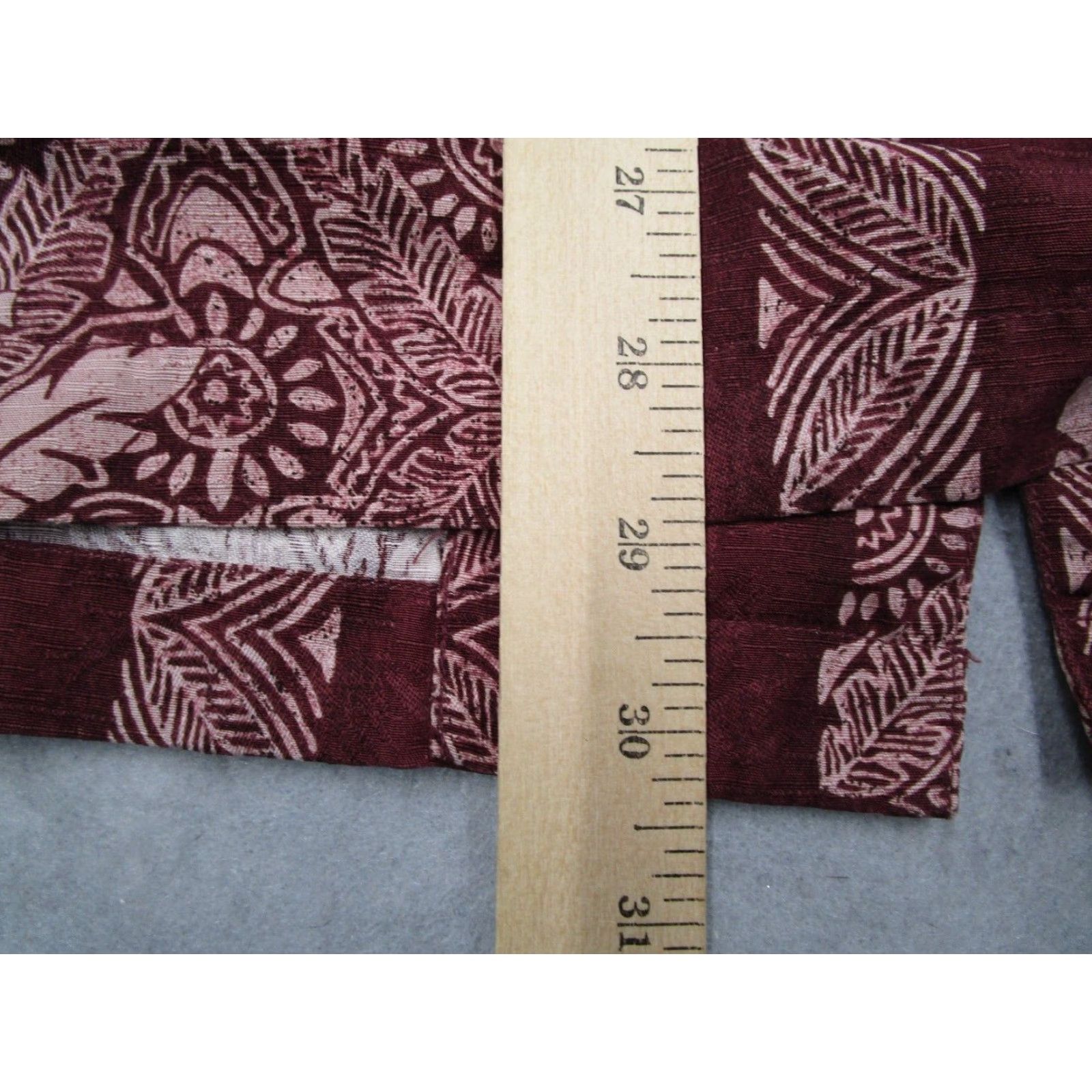 Tommy Bahama Vintage Tommy Bahama Shirt Mens 2XL Red Silk Button Up Hawaiian Loop Collar Short Sleeve Casual Beach Retro Size US XXL / EU 58 / 5 - 6 Thumbnail