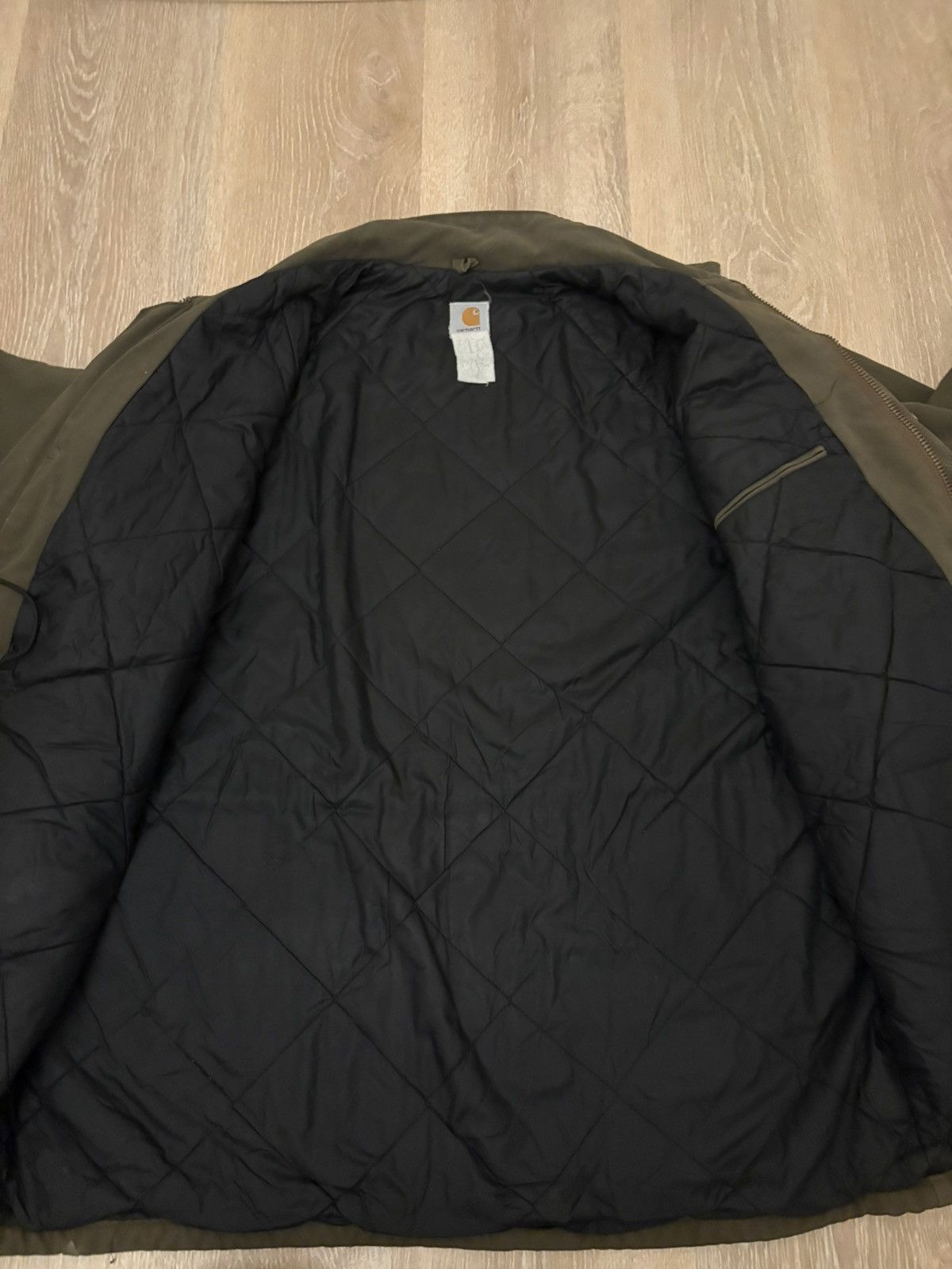 Carhartt CARHARTT Mens XL C41 Field Coat Jacket 90s Brown Vintage Vtg Size US XL / EU 56 / 4 - 5 Thumbnail