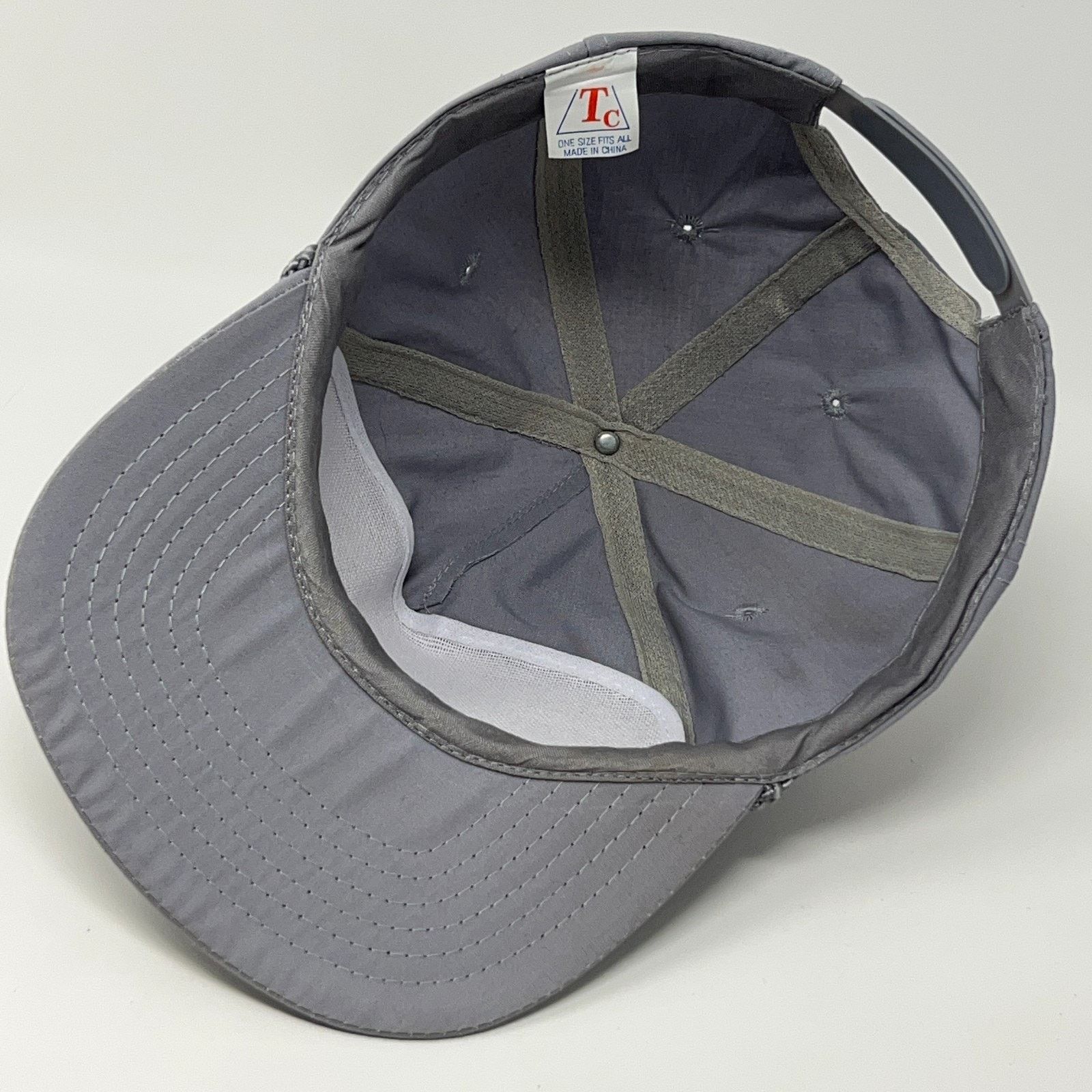 Vintage Vintage 90s Sonoma Marin Credit Union Hat Baseball Cap Gray Size ONE SIZE - 4 Thumbnail
