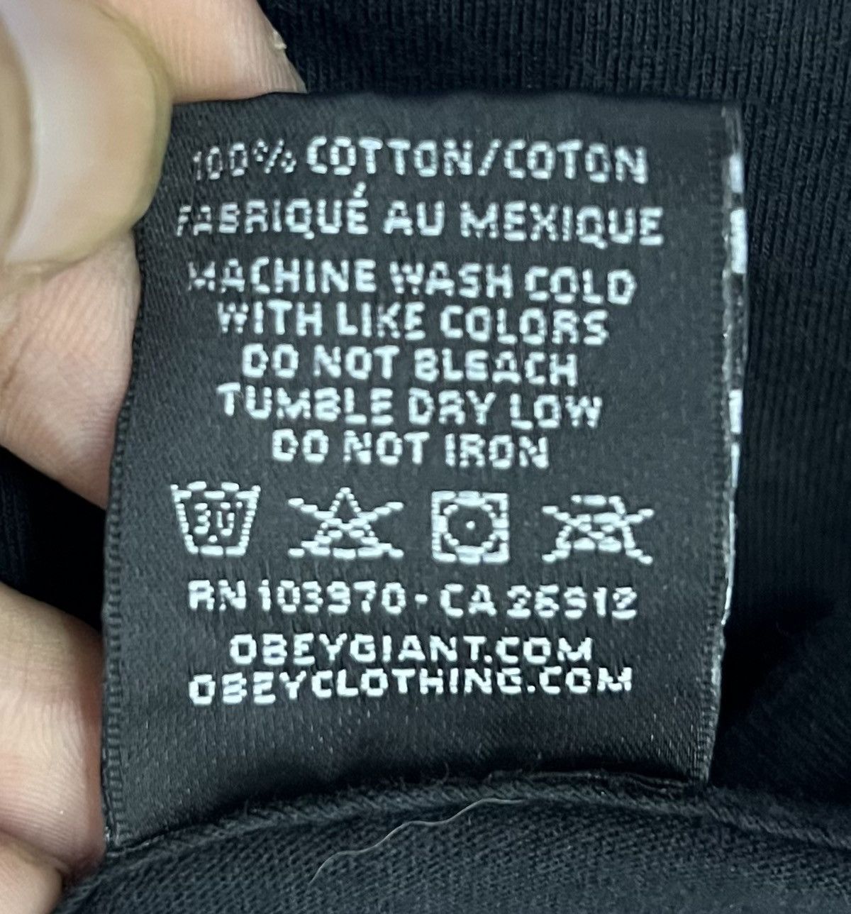 Obey VINTAGE OBEY SHIRT Size US M / EU 48-50 / 2 - 7 Thumbnail