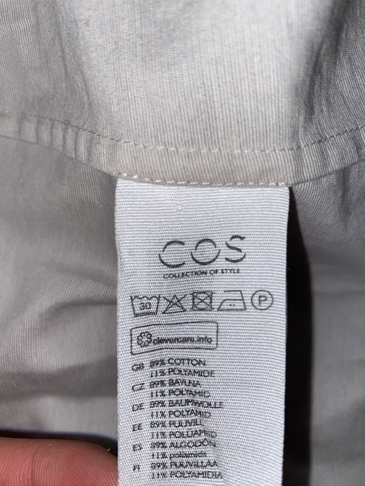 Cos COS - Knee Length Dress - White - Size 36 EU Size XS / US 0-2 / IT 36-38 - 14 Thumbnail