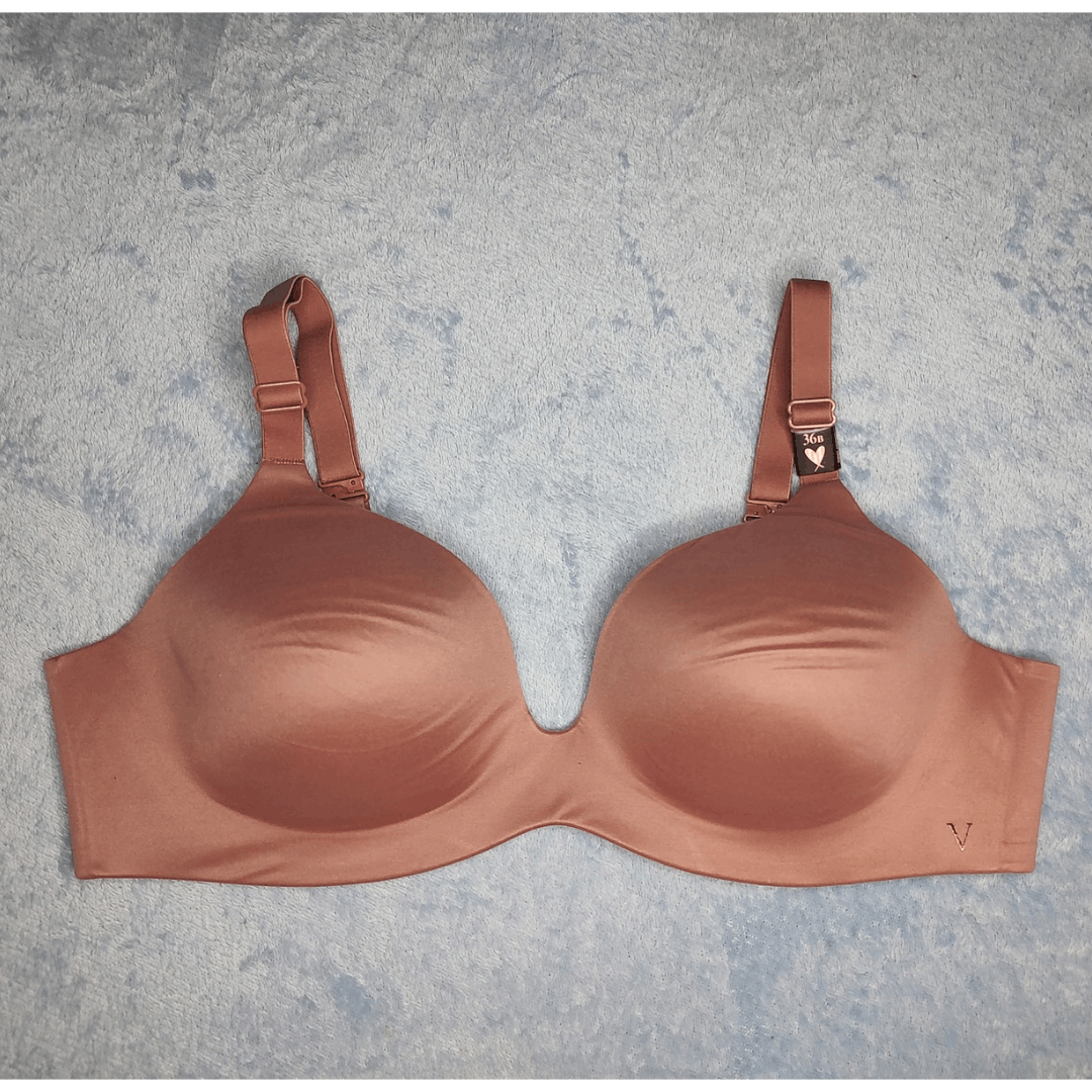 Victoria's Secret VICTORIAS SECRET Lightly Lined Semi Demi 36B Brown Bra NEW Size ONE SIZE - 1 Thumbnail