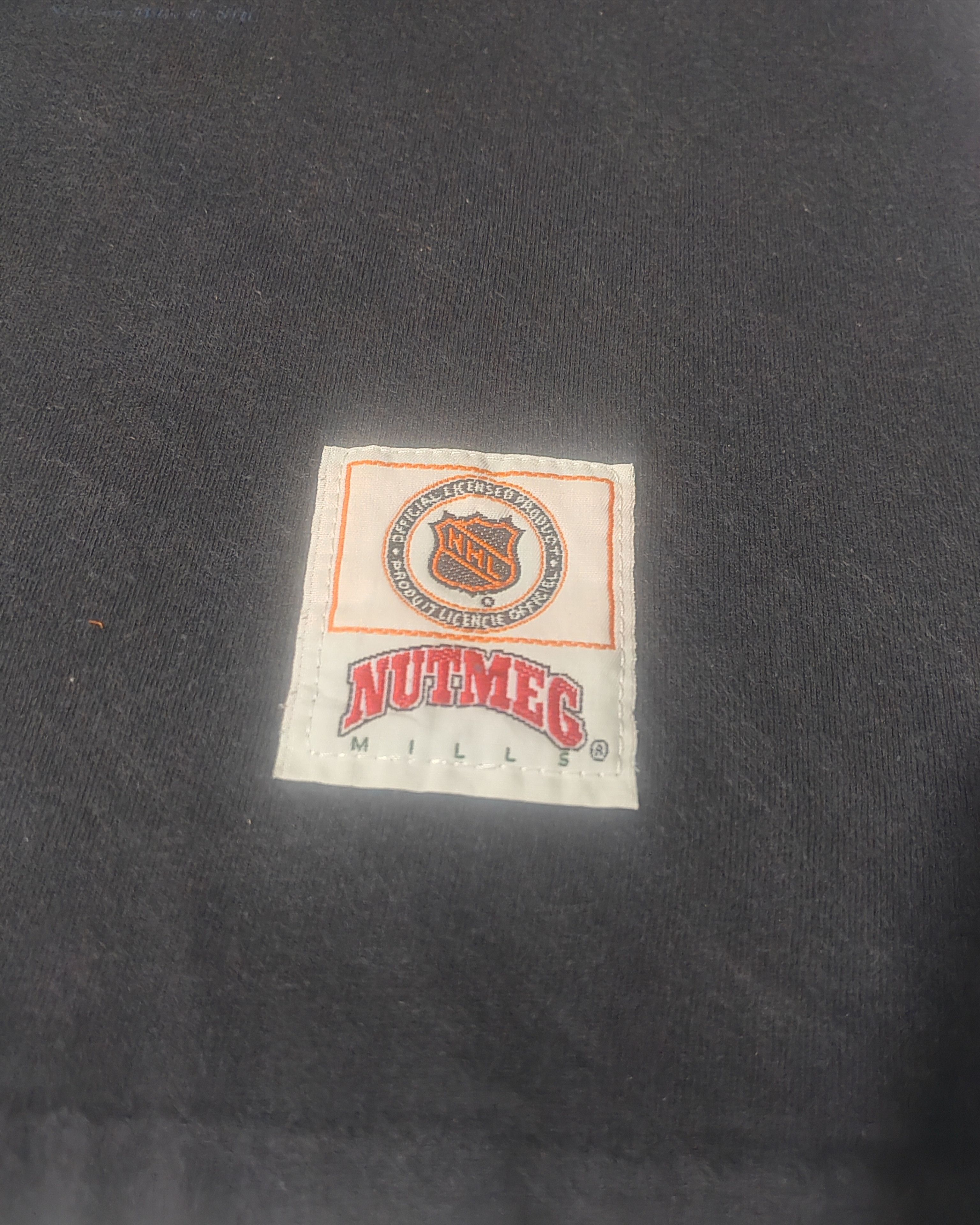NHL × Vintage Vintage 90s Nutmeg NHL Boston Bruins Kick Ice Shirt Size US XL / EU 56 / 4 - 6 Thumbnail