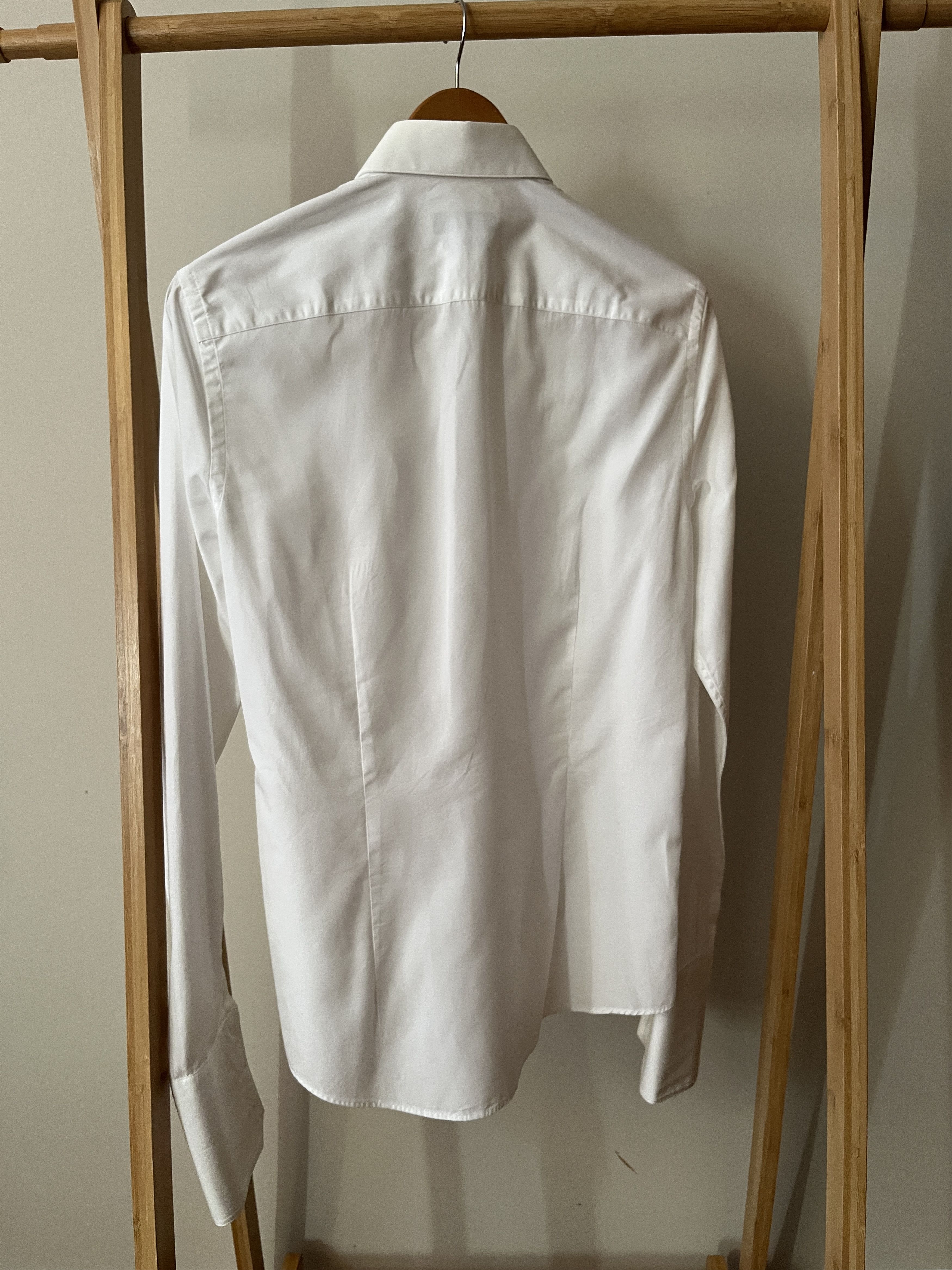 Saks Fifth Avenue Saks Fifth Avenue French Cuff Tuxedo Shirt 14.5 Size 36R - 3 Thumbnail