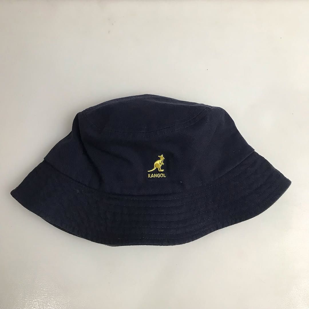 Kangol Kangol of london Black Bucket Hat Stone washed bucket hat Size ONE SIZE - 3 Thumbnail