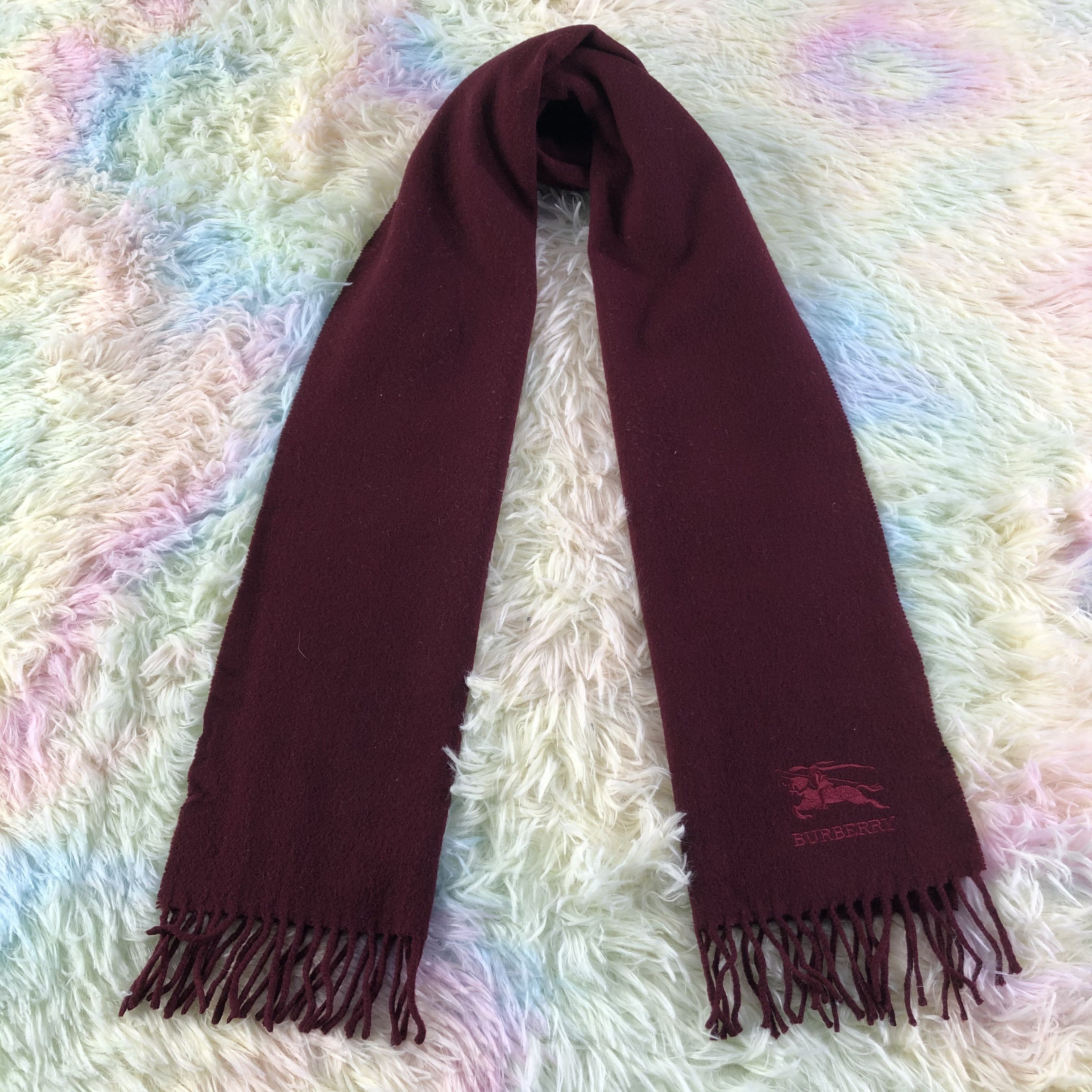 Burberry × Vintage Burberry Scarf / Muffler / Neckwear - KM353 Size ONE SIZE - 1 Thumbnail