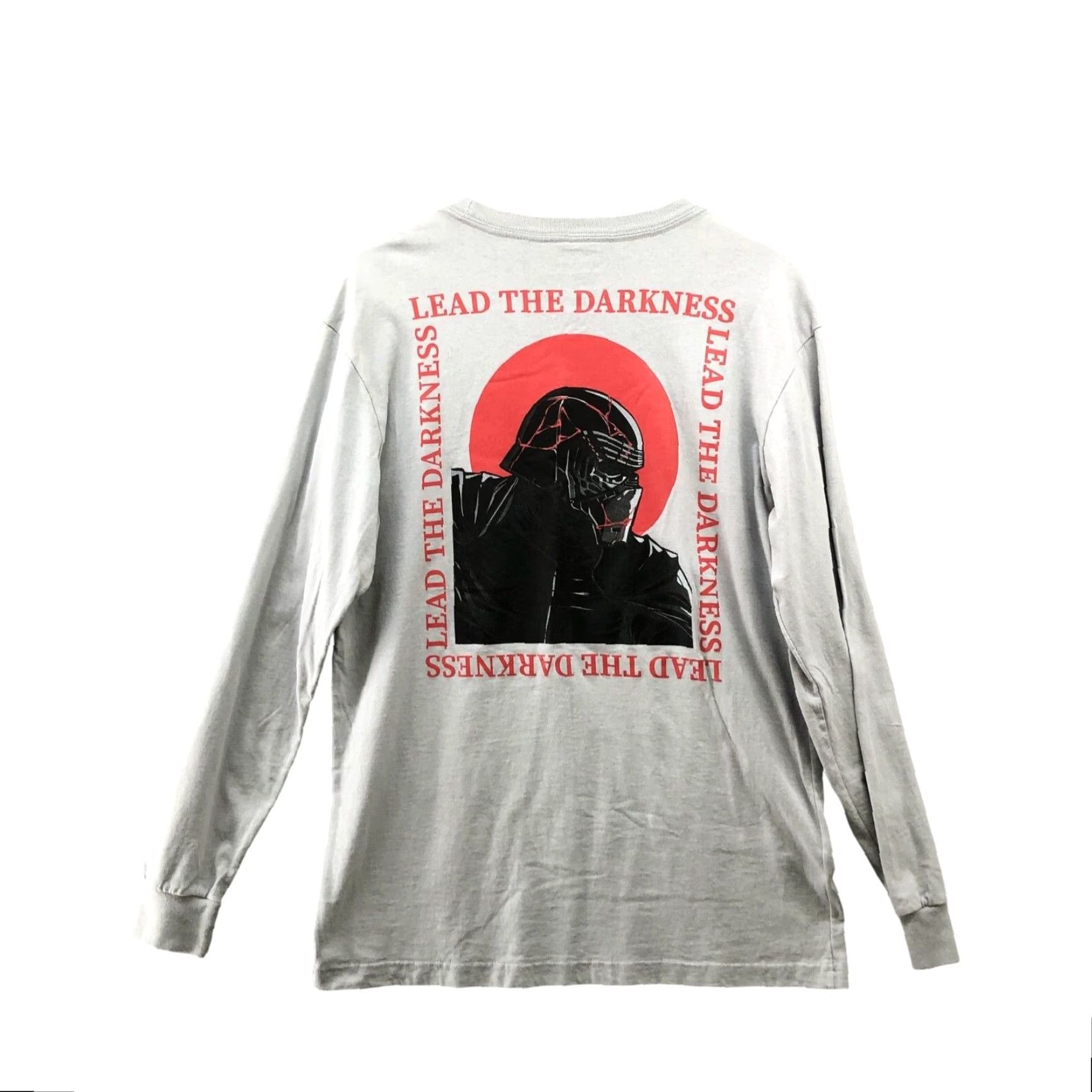 Mad Engine Star Wars Graphic Long Sleeve T Shirt Mens M Rise Of Skywalker Crewneck Gray Size US M / EU 48-50 / 2 - 2 Thumbnail