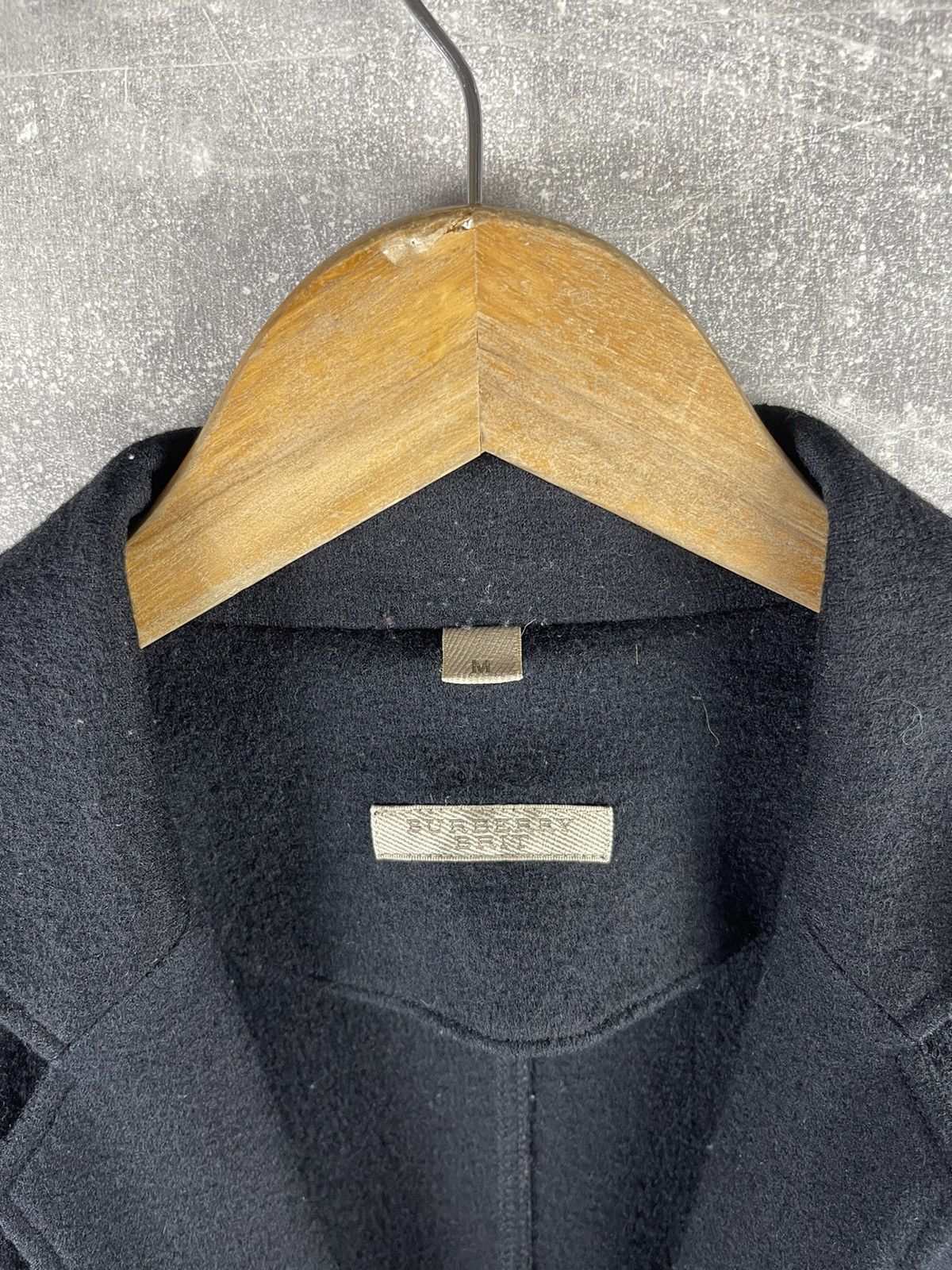 Burberry Burberry Brit Wool Tailored Blazer Jacket Black Size M Size M / US 6-8 / IT 42-44 - 6 Thumbnail