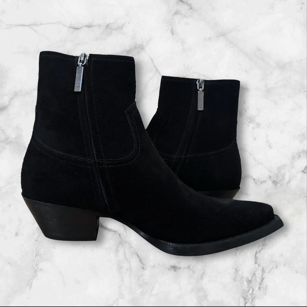 Saint Laurent Paris Saint Laurent Suede Lukas Boots Size US 7 / EU 40 - 5 Thumbnail