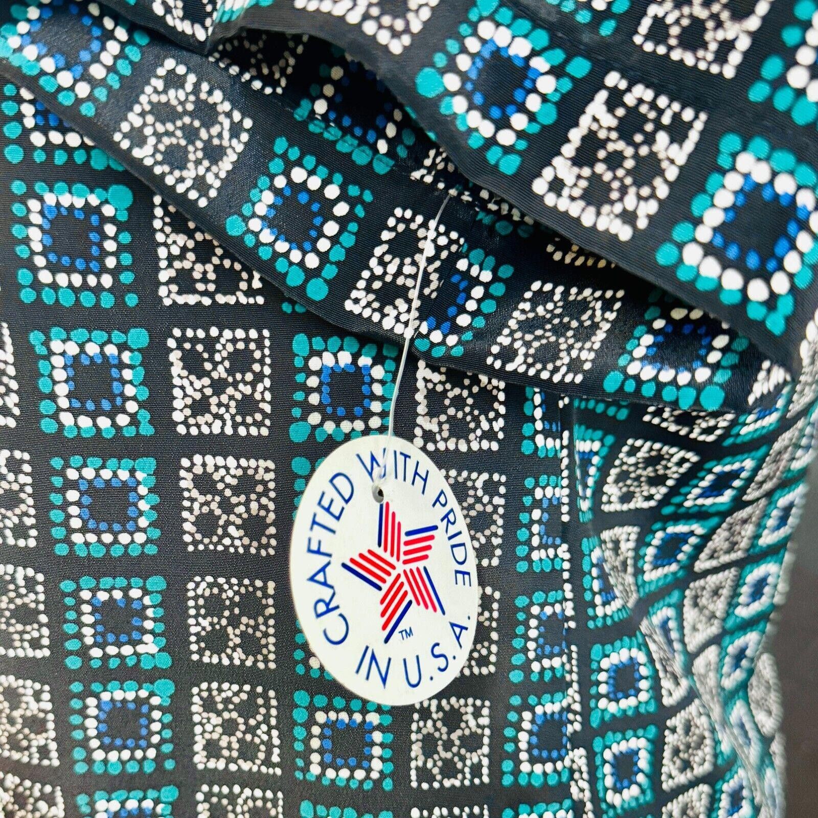 Designer Vintage Funky Groovy NWT Deadstock Button Front Shirt 90s Size M / US 6-8 / IT 42-44 - 6 Thumbnail