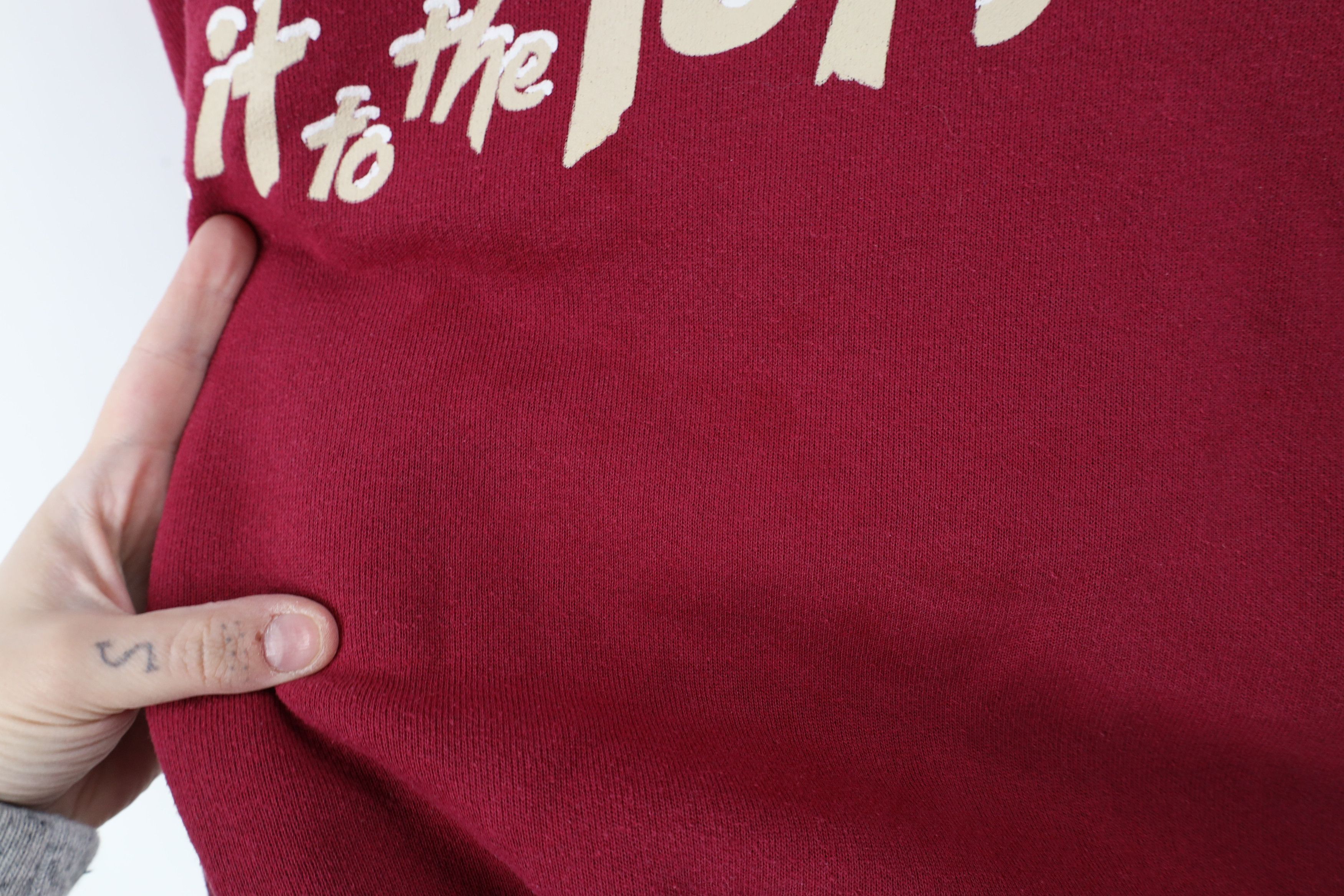 Vintage Vintage 90s Streetwear To The Top Mountains Ski Sweatshirt Size US XXL / EU 58 / 5 - 5 Thumbnail