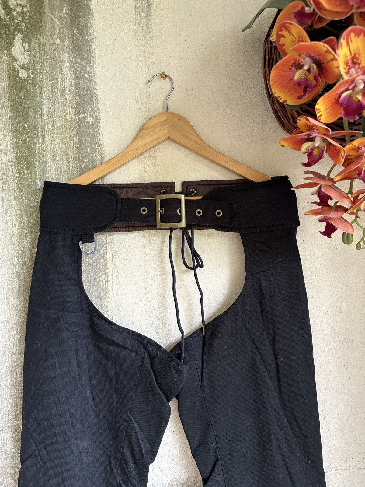 Japanese Brand ✨Steals✨ Skull Flight Pant Rare Desing Punk Size US 32 / EU 48 - 4 Thumbnail