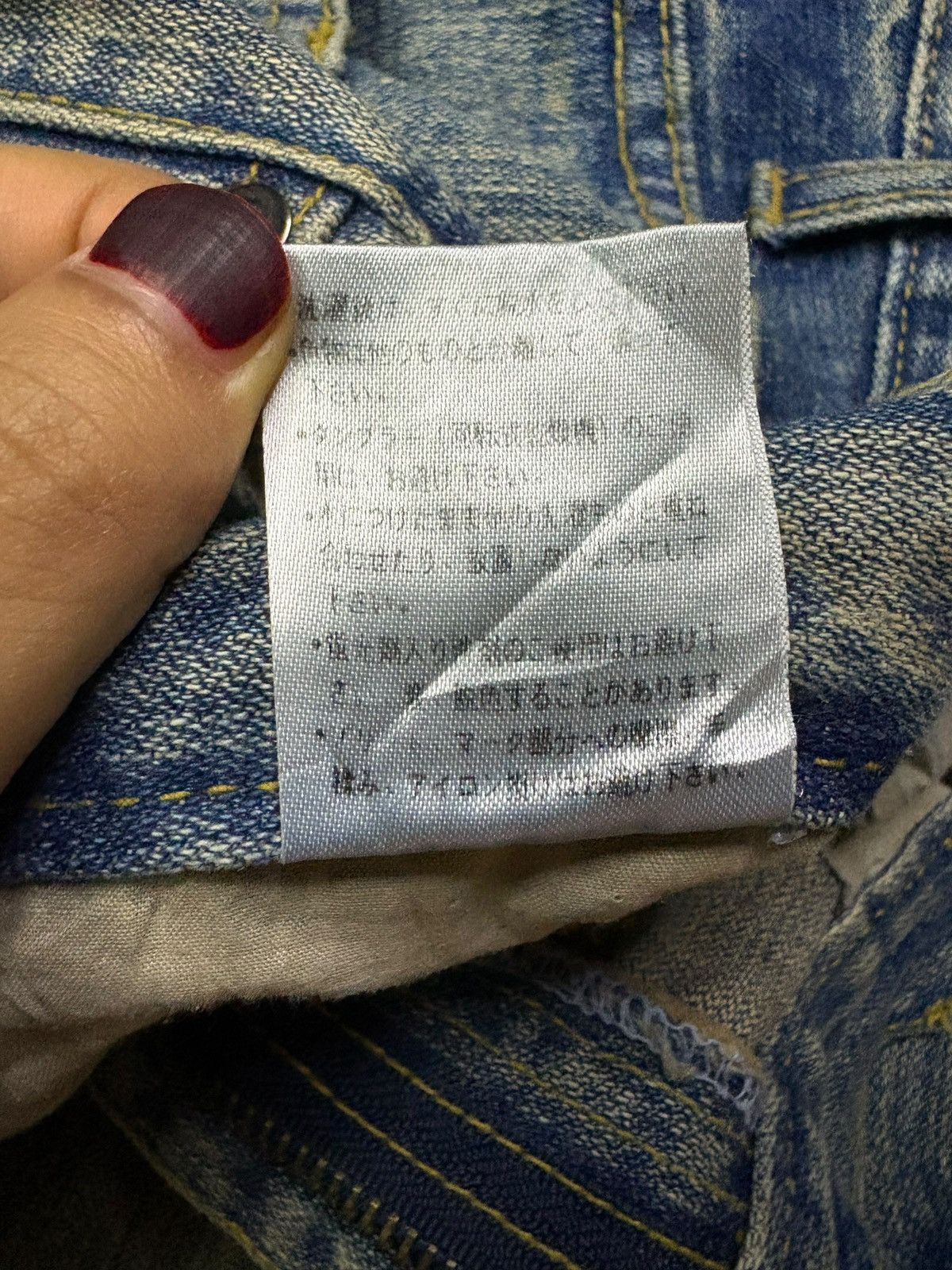 Japanese Brand Vintage Japanese Brand Rusty Distressed Loose Jeans Size US 33 - 11 Thumbnail