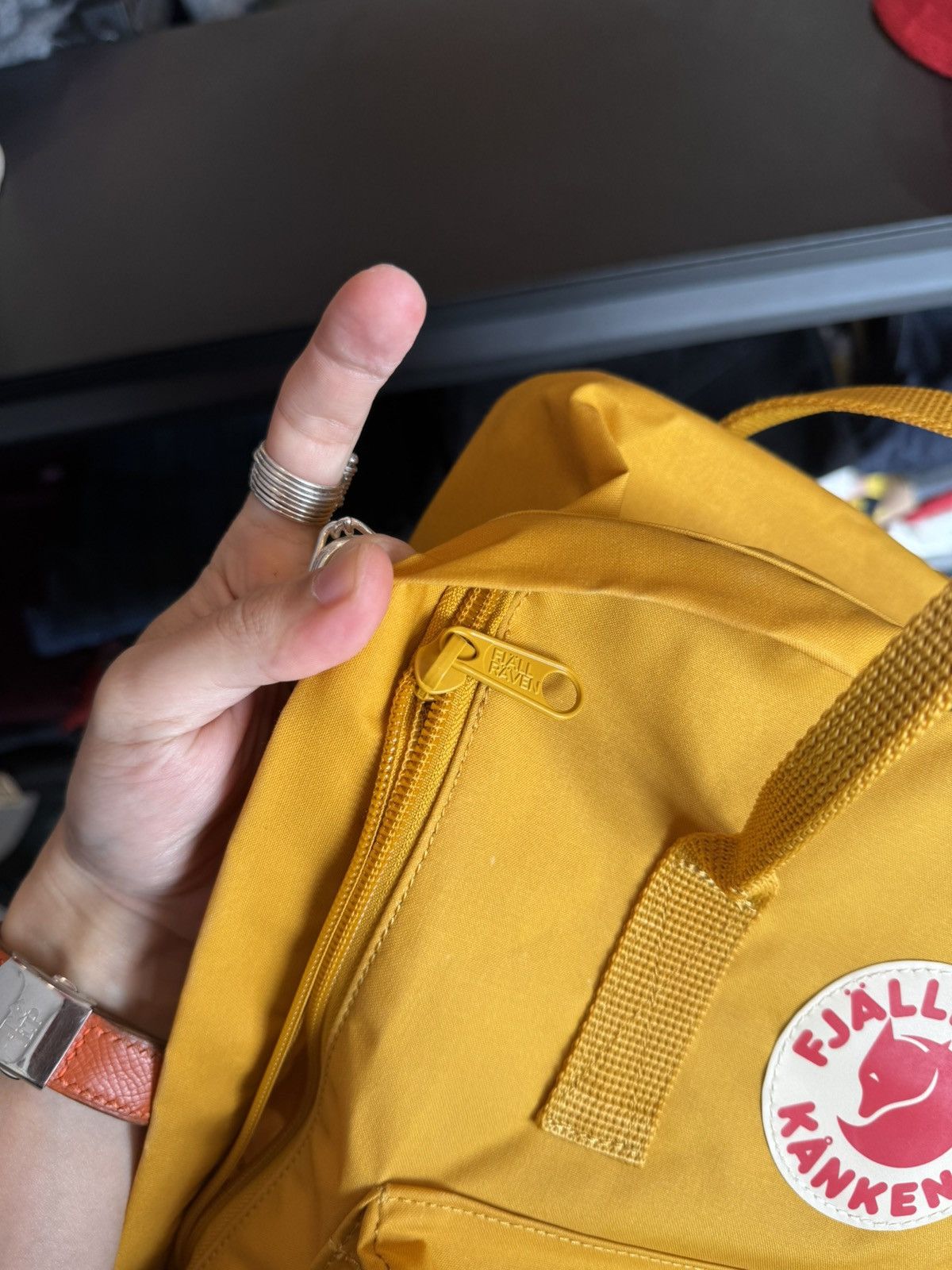 Fjallraven Kånken - Ochre ( backpack) brand new Size ONE SIZE - 6 Thumbnail