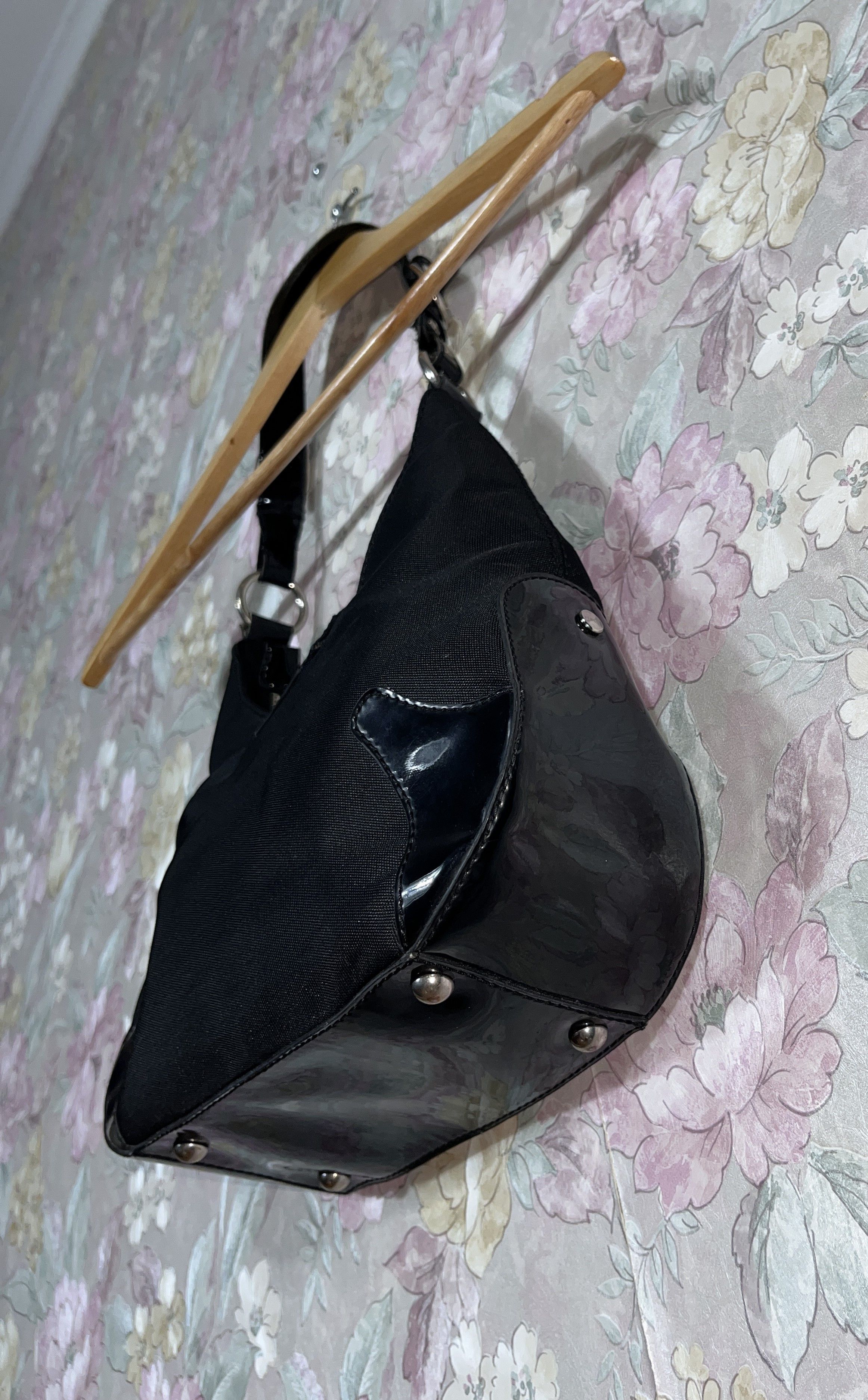 Versus Versace Versus Versace varnished shoulder hand bag Balenciaga style Size ONE SIZE - 4 Thumbnail