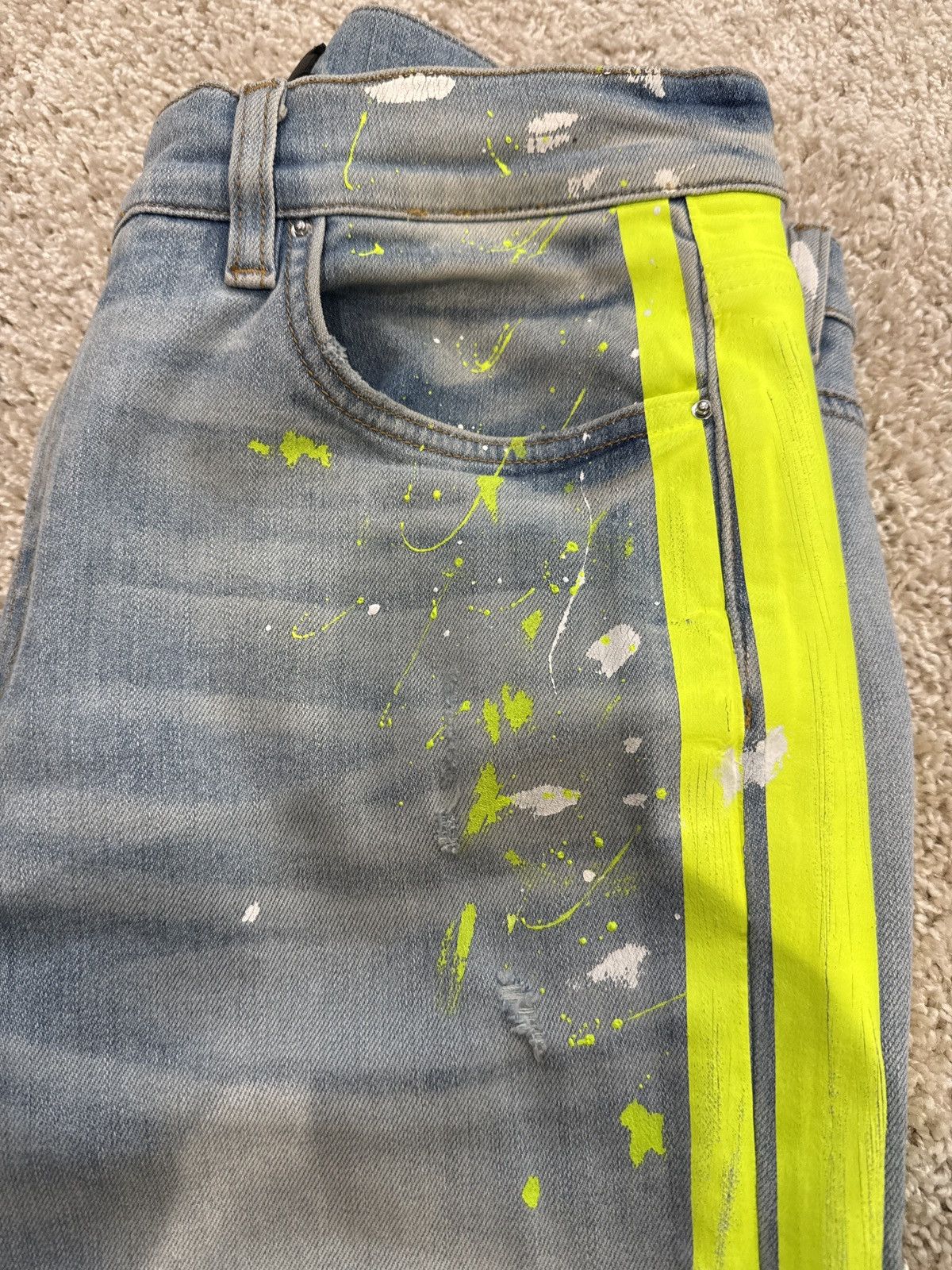 Amiri Amiri Denim Jeans Size US 33 - 10 Thumbnail