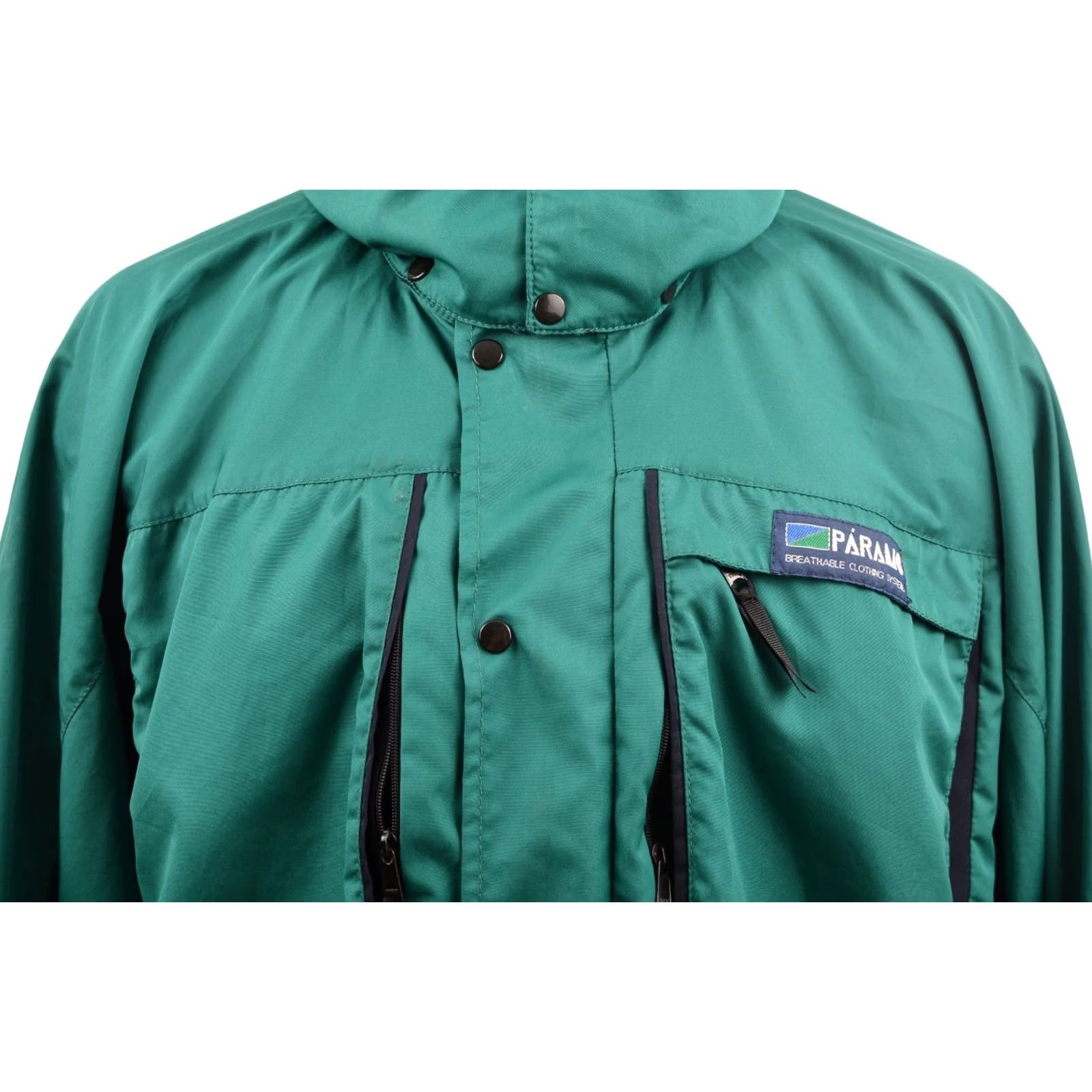 Vintage Paramo TX10i Waterproof Outdoor Hiking Jacket S Men Green Windbreaker Jacket Size US S / EU 44-46 / 1 - 2 Thumbnail