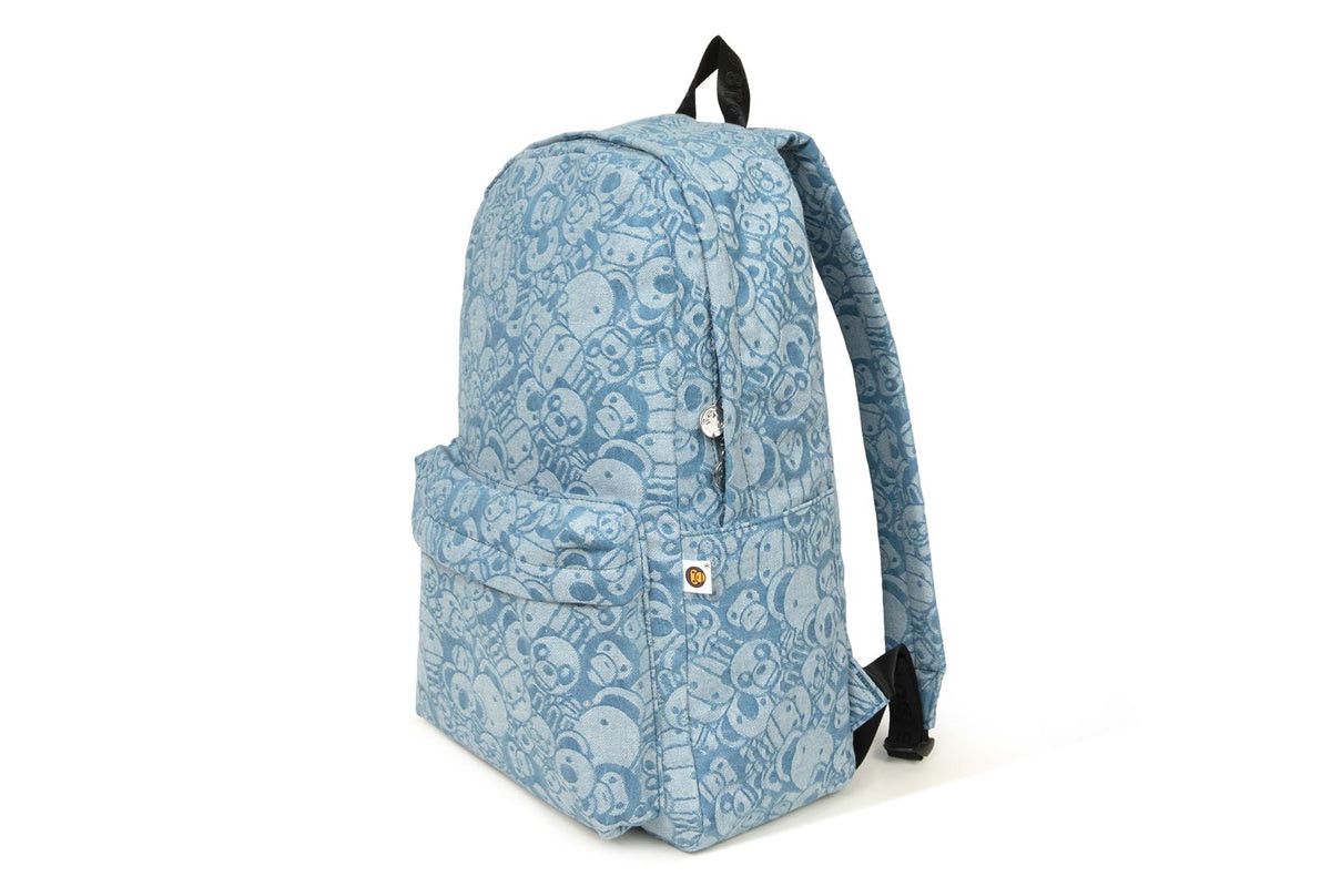 Bape BAPE MILO DENIM BACKPACK Size ONE SIZE - 1 Thumbnail