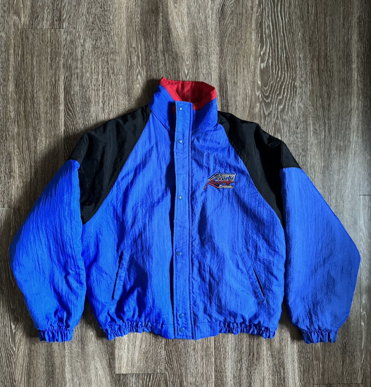 Other 1990s Vintage Racing Puffer Jacket. Size US XL / EU 56 / 4 - 4 Thumbnail