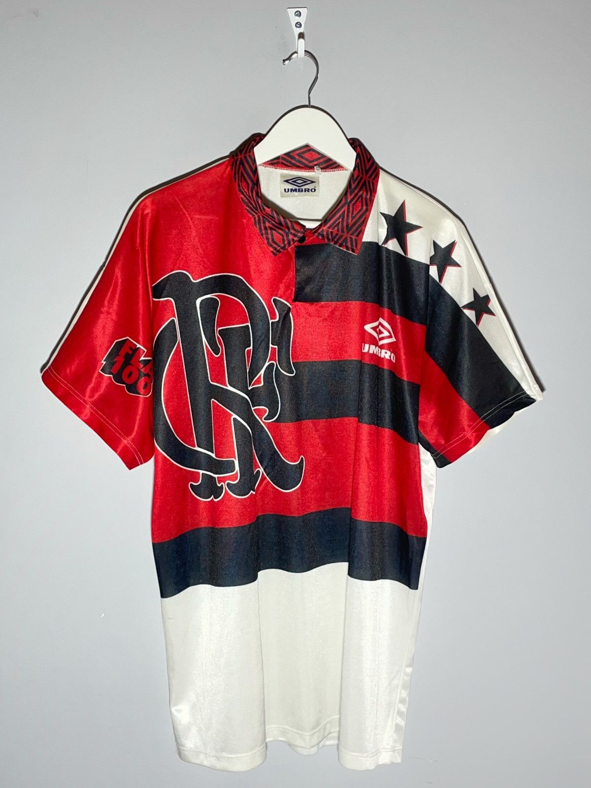 Umbro × Vintage Flamengo Umbro 1995 100th Anniversary Vintage Football Shirt Size US L / EU 52-54 / 3 - 1 Thumbnail