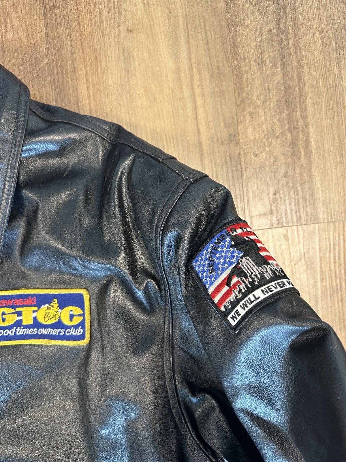 Harley Davidson Vintage Custom Leather Jacket Airbrushed L Motorcycle Harley Size US L / EU 52-54 / 3 - 7 Thumbnail