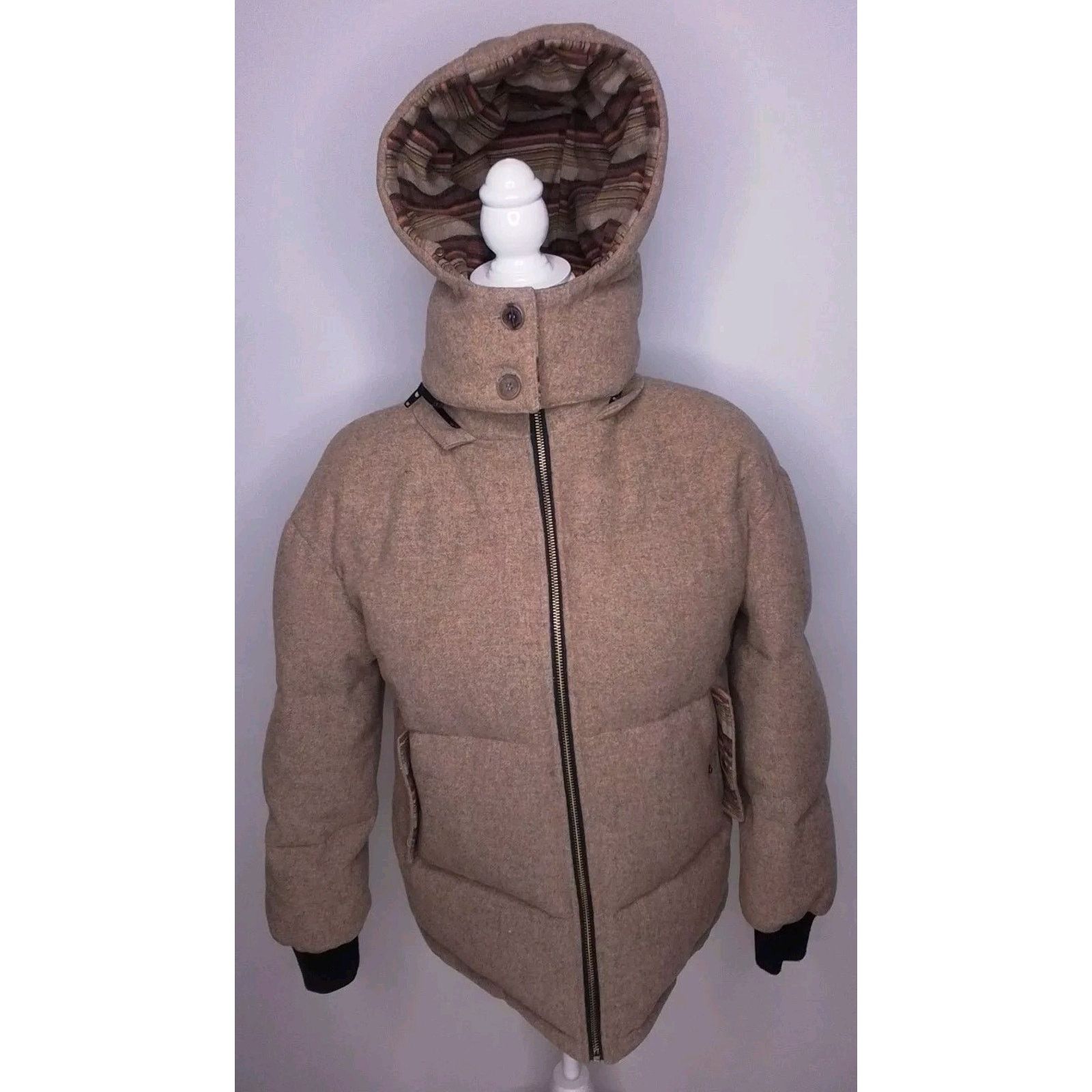 Pendleton Pendleton Down Jacket Women's Small Wool Blend Puffer Size S / US 4 / IT 40 - 2 Thumbnail