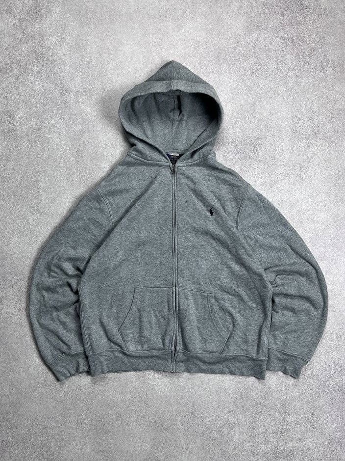 Polo Ralph Lauren Vintage Polo Ralph Lauren Boxy Zip Hoodie Y2K M Size US M / EU 48-50 / 2 - 1 Thumbnail