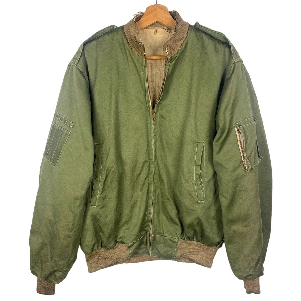 Vintage 💥40s WW2 US ARMY TANKER RARE JACKET Size US M / EU 48-50 / 2 - 8 Thumbnail
