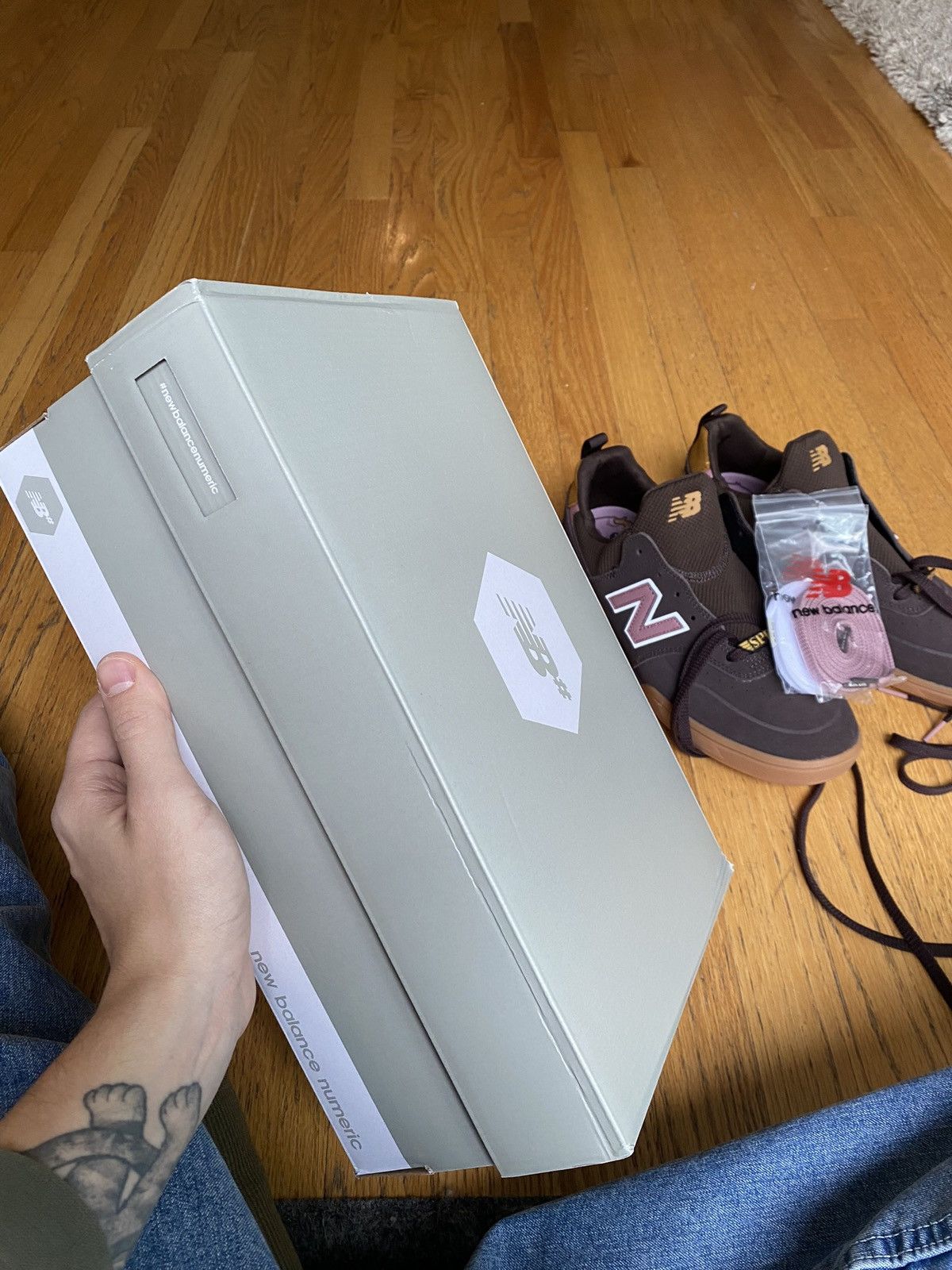 New Balance New Balance Numeric 288 Sport SBP Brown/Pink Size US 9.5 / EU 42-43 - 18 Thumbnail