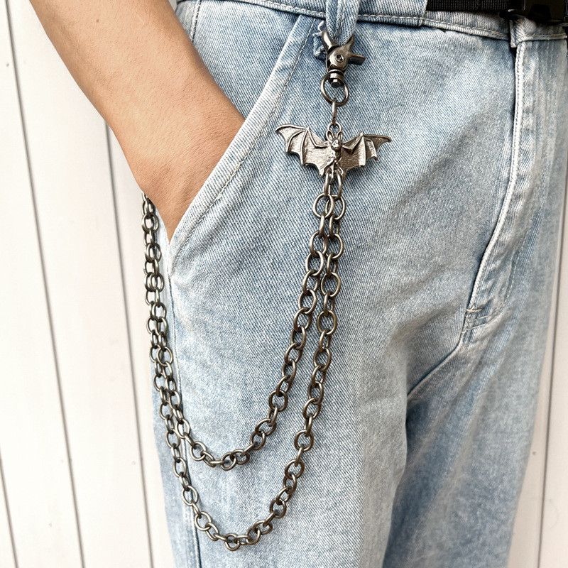 Other Metal Bat Rock Layered Wallet Chain Size ONE SIZE - 1 Thumbnail
